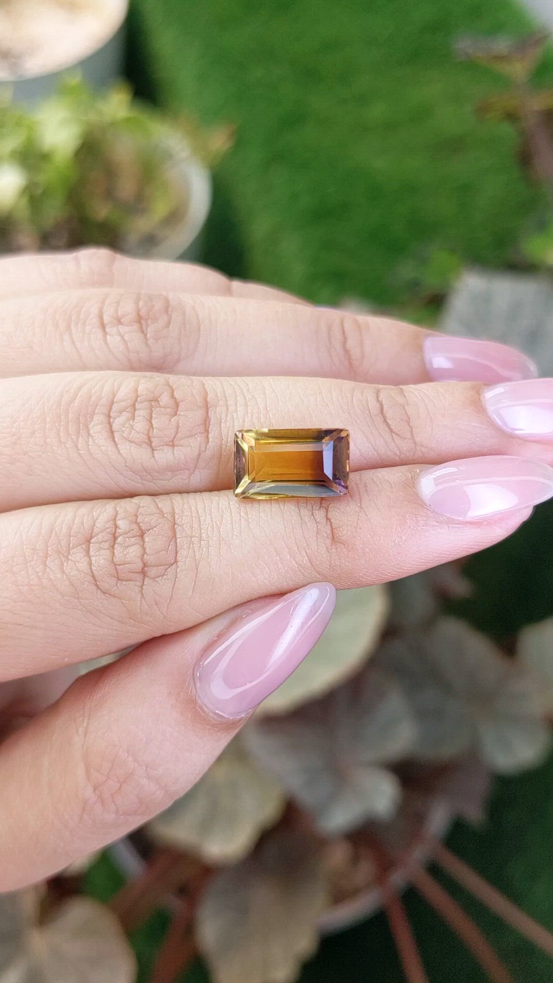 5.01 Ct. Bi Color Ametrine from Brazil Size Video