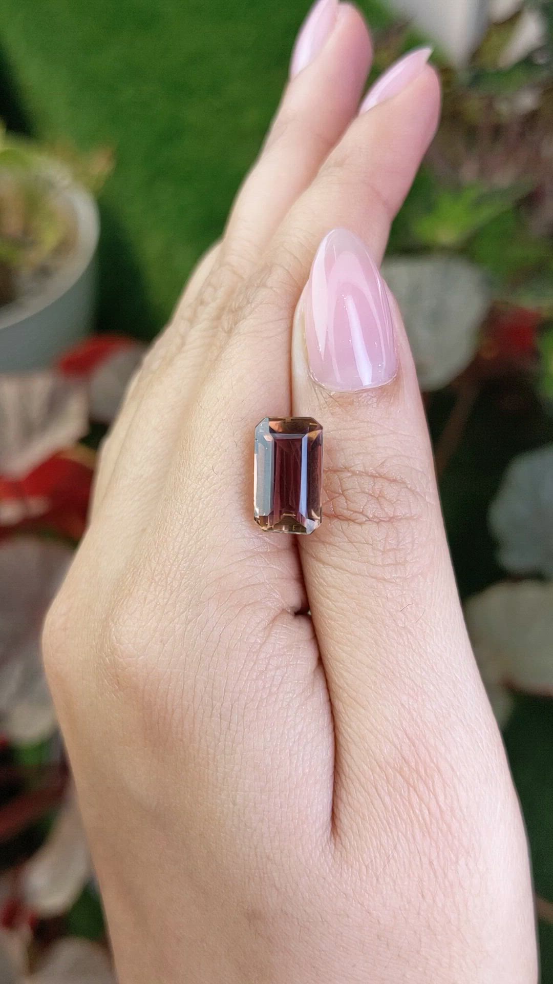 5.44 Ct. Bi Color Ametrine from Brazil Size Video