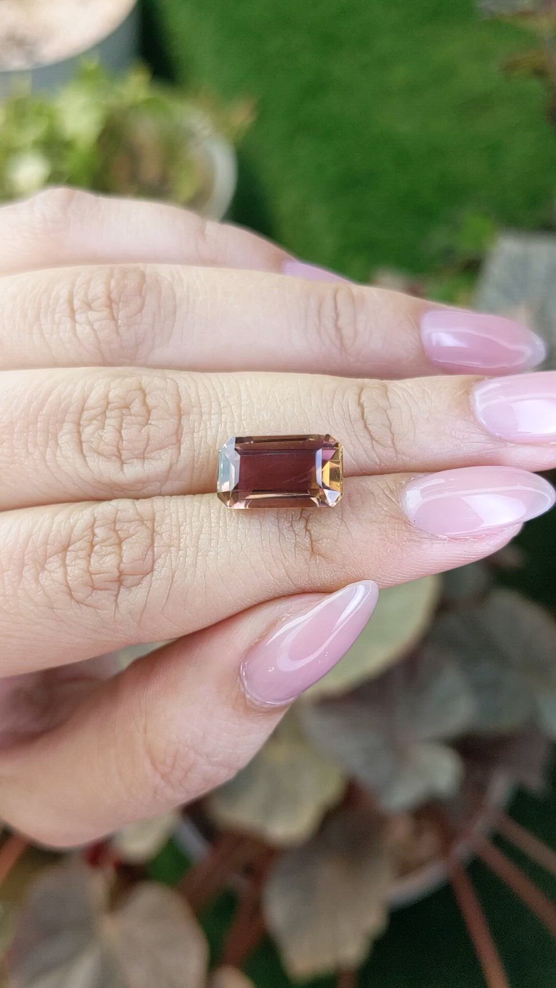 5.44 Ct. Bi Color Ametrine from Brazil Size Video