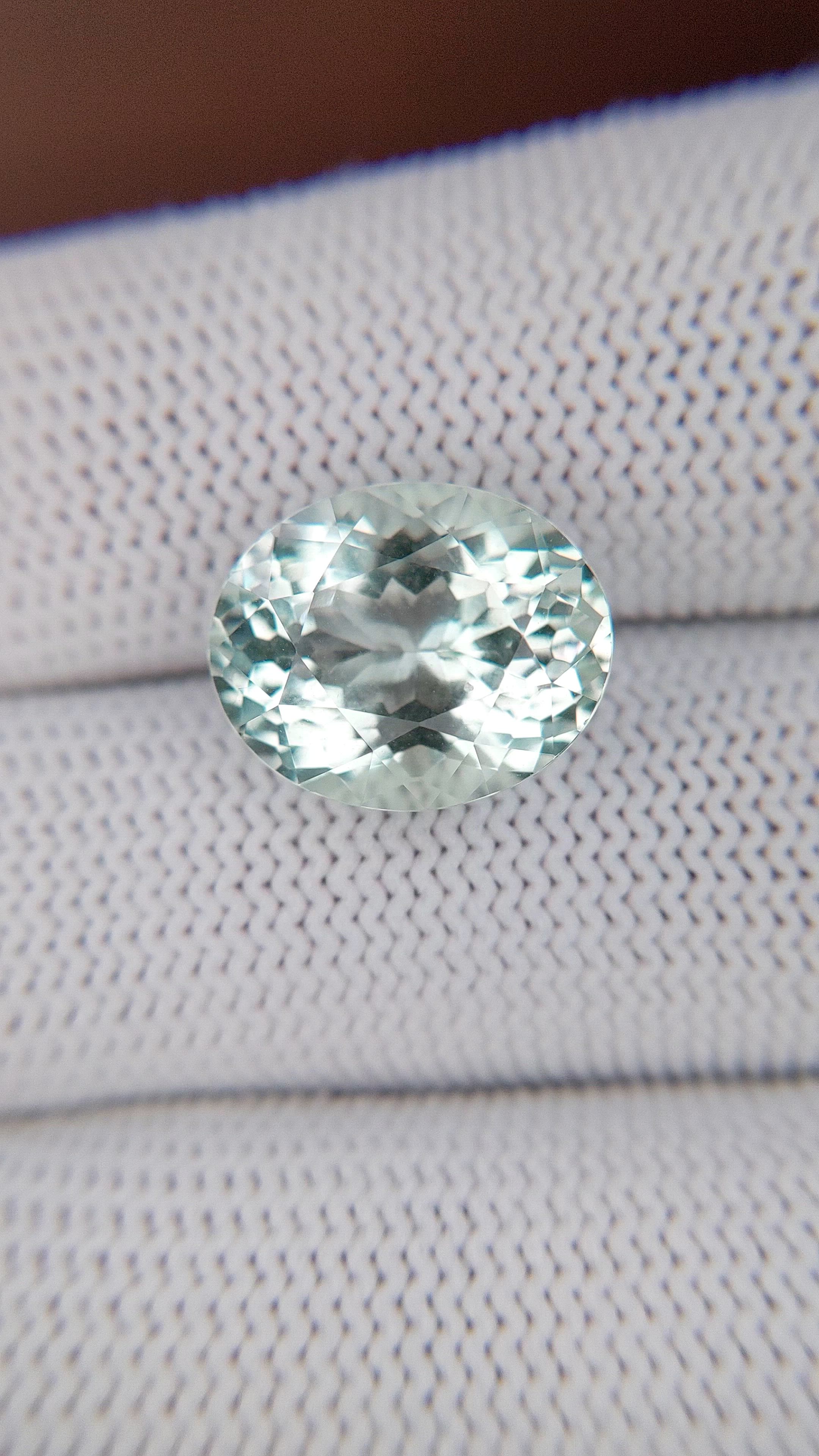 8.33 Ct. Green Beryl from Ceylon (Sri Lanka) Size Video