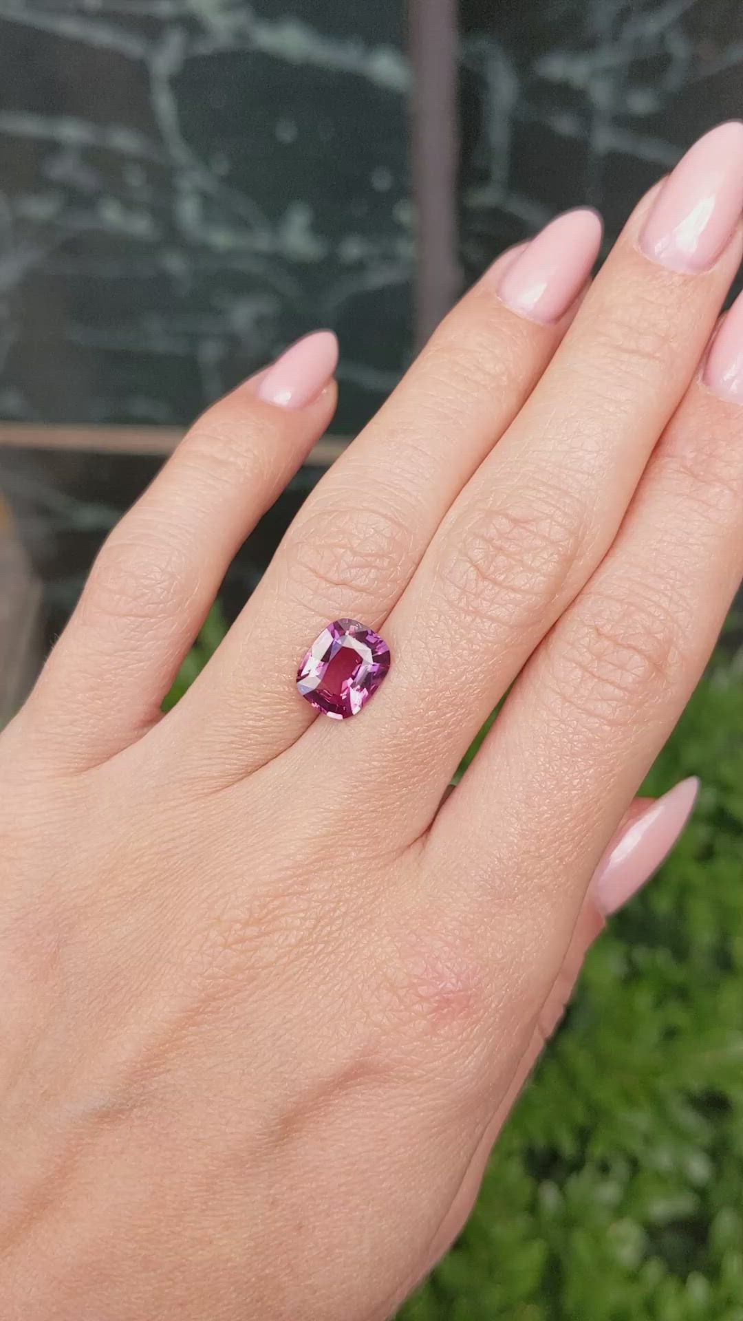 3.01 Ct. Spinel from Ceylon (Sri Lanka) Size Video