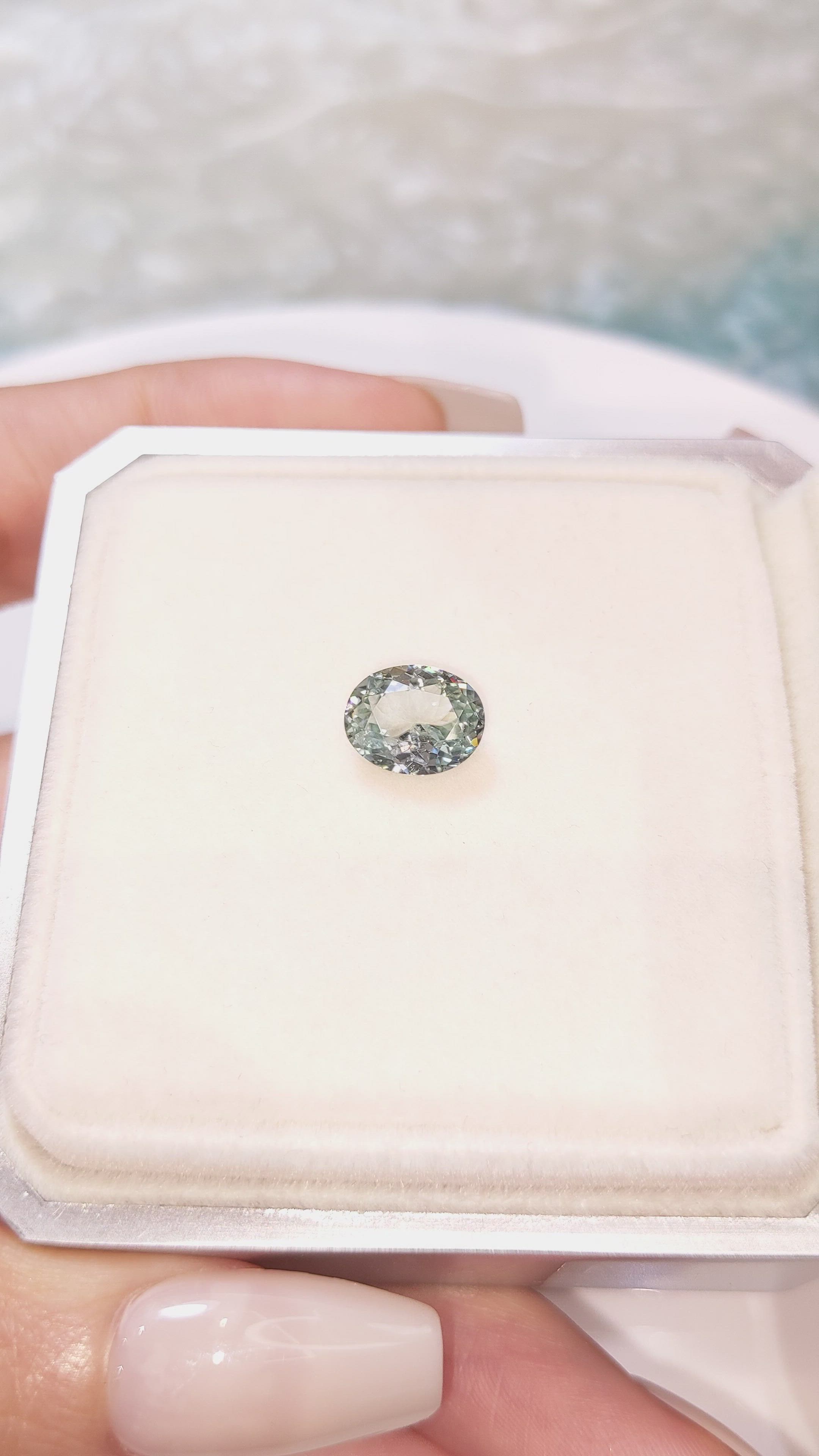 2.90 Ct. Zircon from Ceylon (Sri Lanka) Size Video