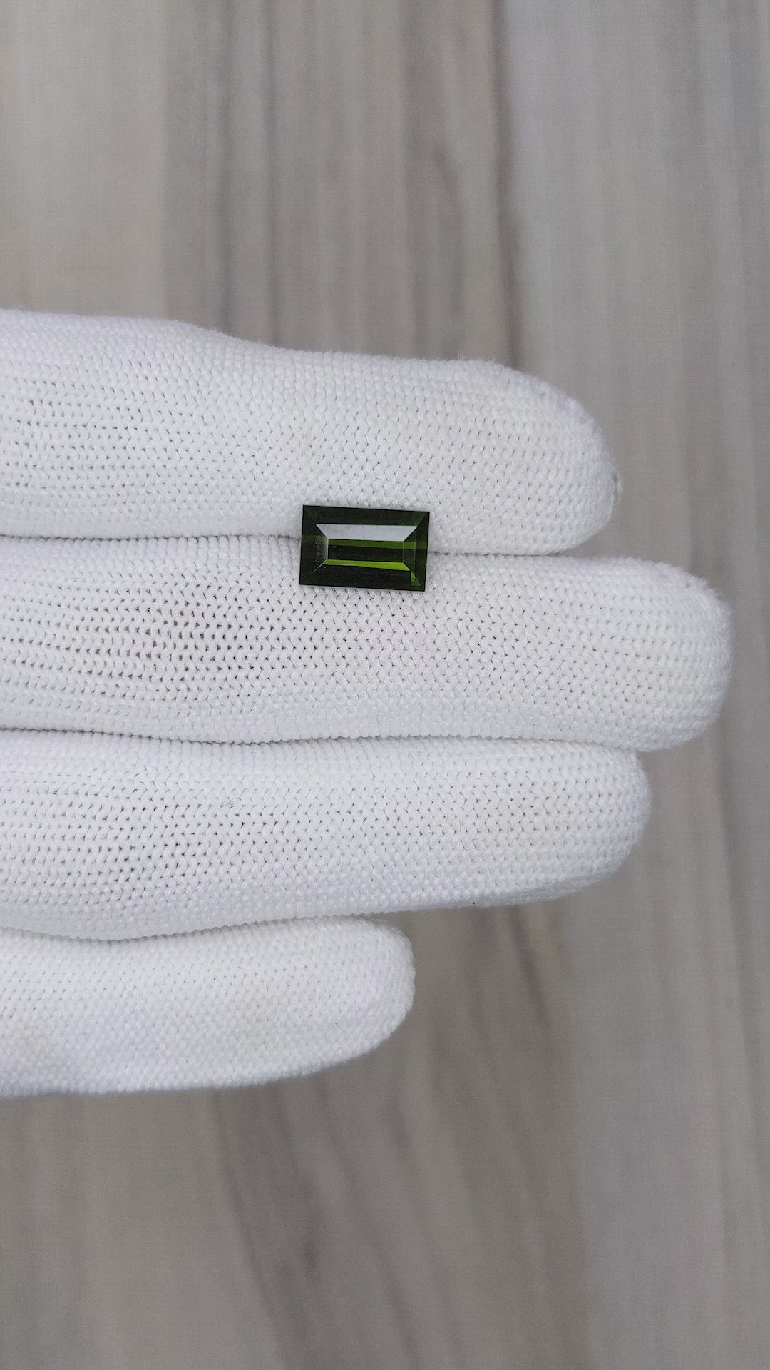 2.62 Ct. Tourmaline from Brazil Size Video
