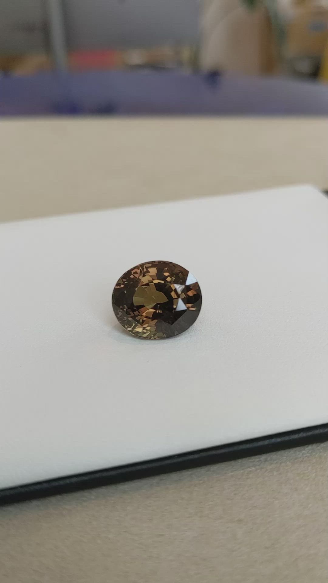 15.26 Ct. Alexandrite from Ceylon (Sri Lanka) Size Video
