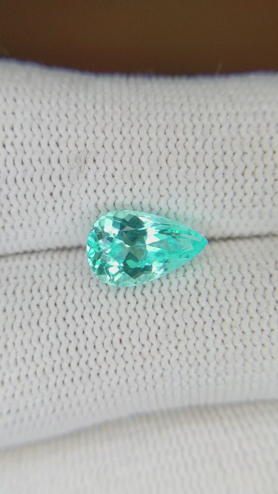 2.13 Ct. Paraiba Tourmaline from Mozambique Size Video