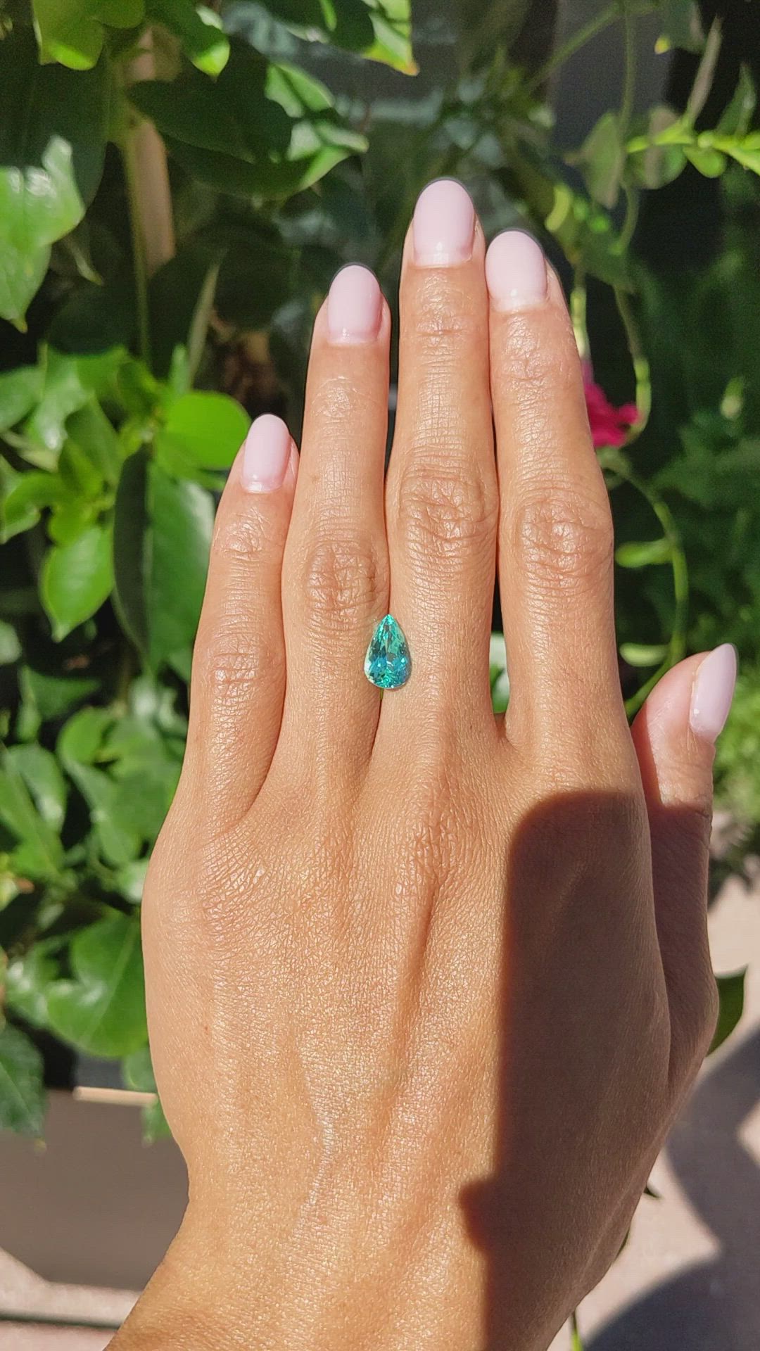 2.13 Ct. Paraiba Tourmaline from Mozambique Size Video