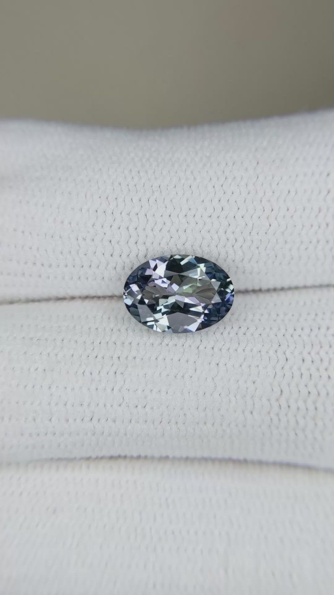 1.60 Ct. Tanzanite from Tanzania Size Video