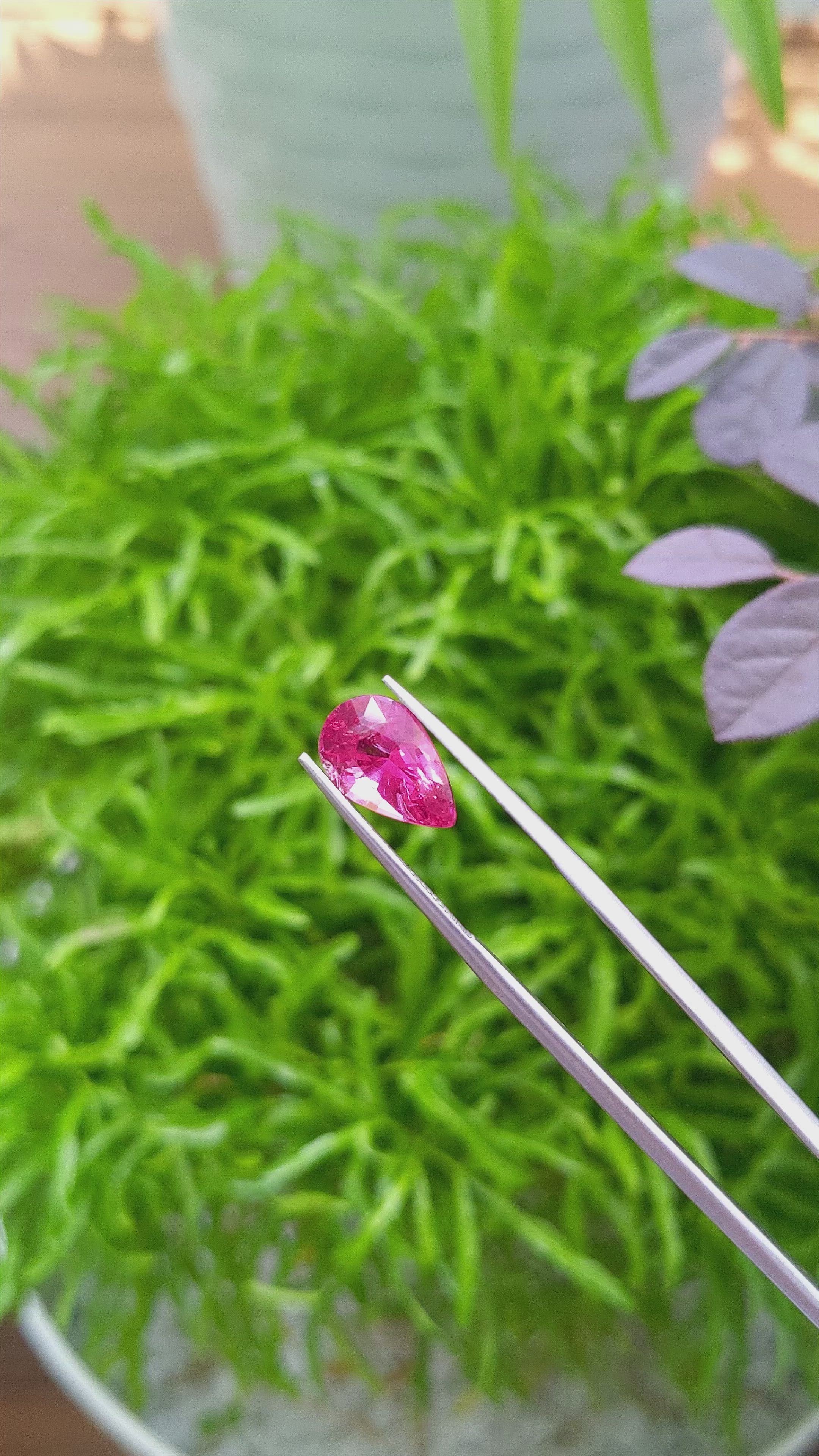 3.00 Ct. Spinel from Tanzania Size Video