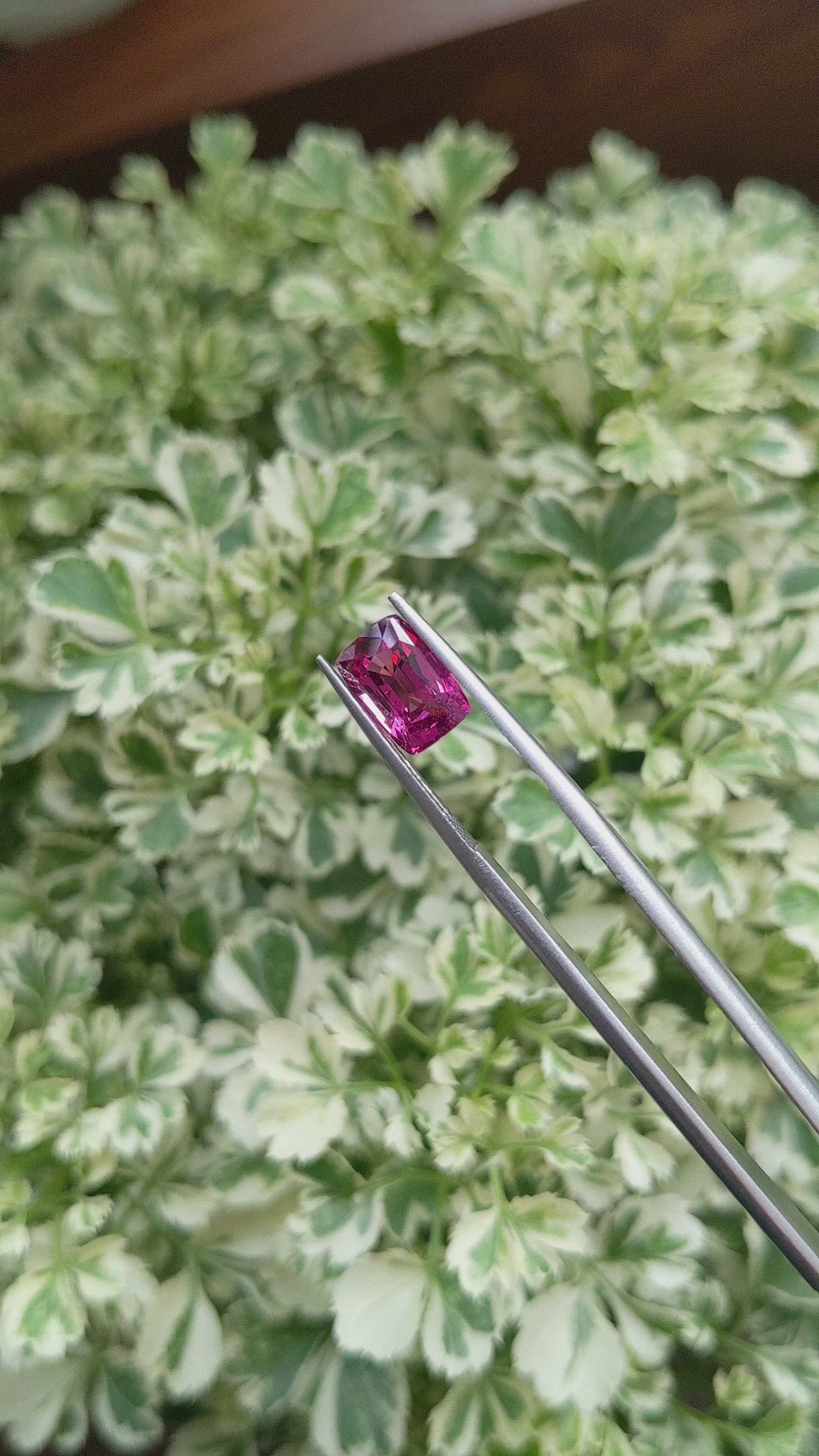 2.62 Ct. Spinel from Tanzania Size Video