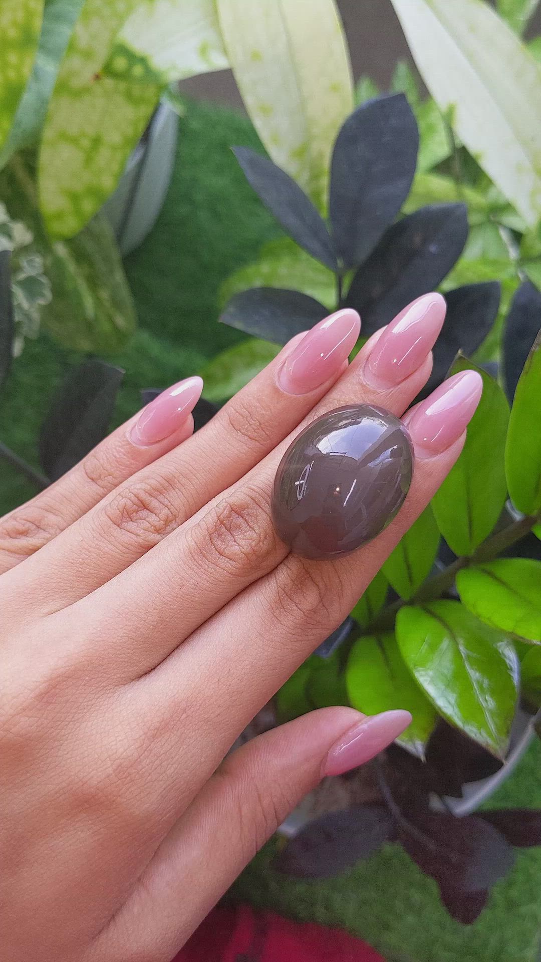 101.73 Ct. Cabochon Moonstone from Ceylon (Sri Lanka) Size Video