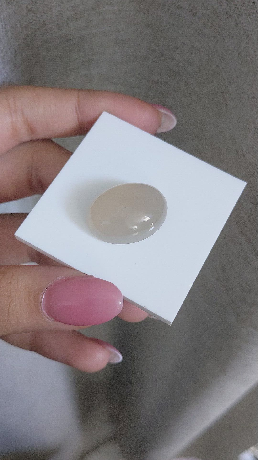 29.83 Ct. Cabochon Moonstone from Ceylon (Sri Lanka) Size Video