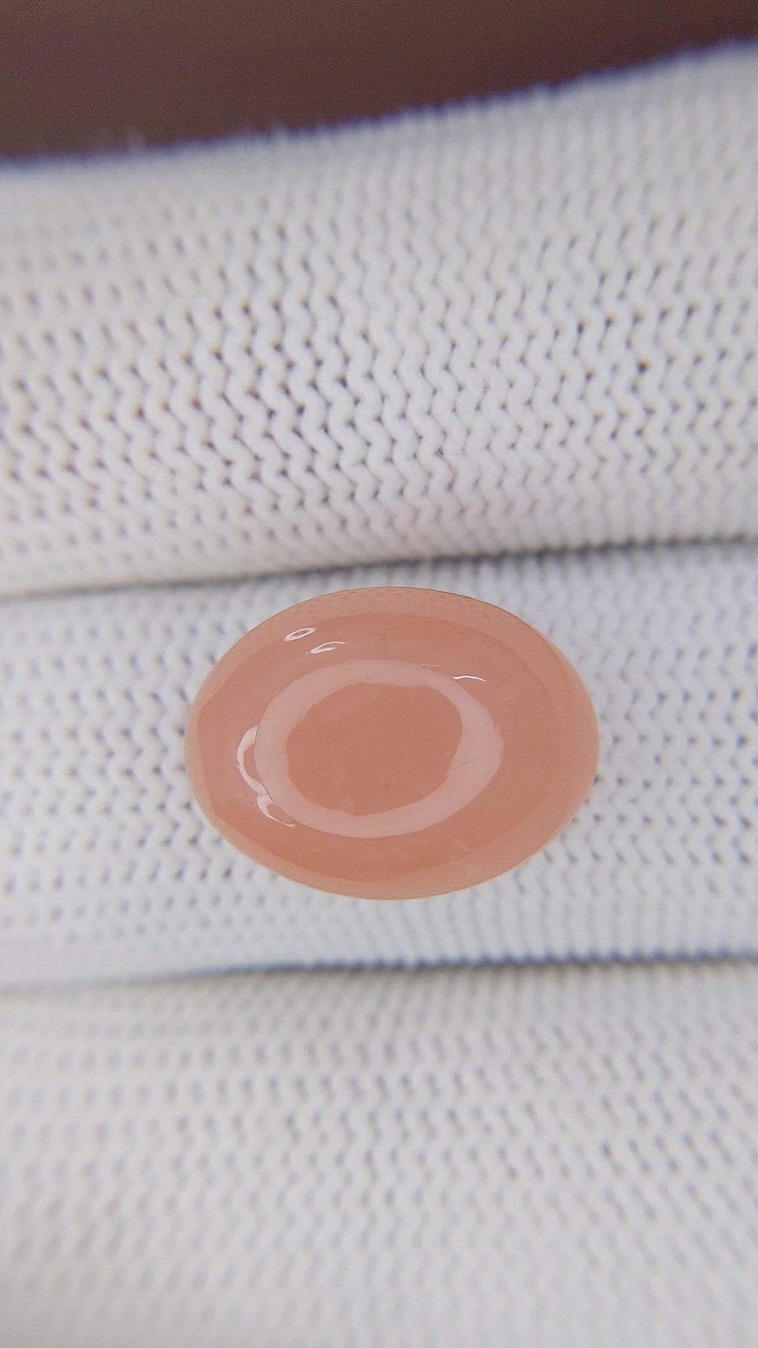 10.13 Ct. Cabochon Moonstone from Ceylon (Sri Lanka) Size Video