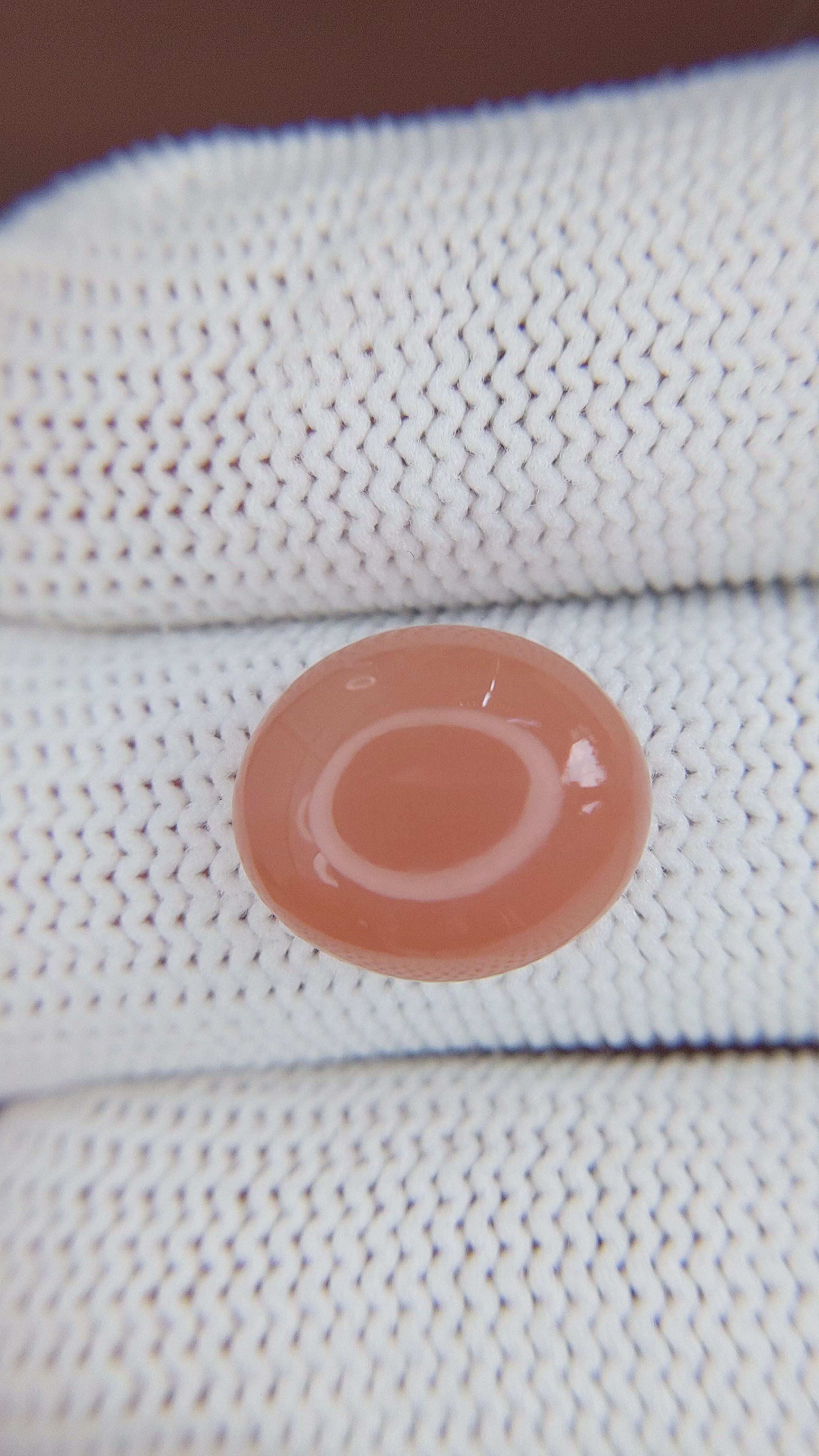 8.46 Ct. Cabochon Moonstone from Ceylon (Sri Lanka) Size Video