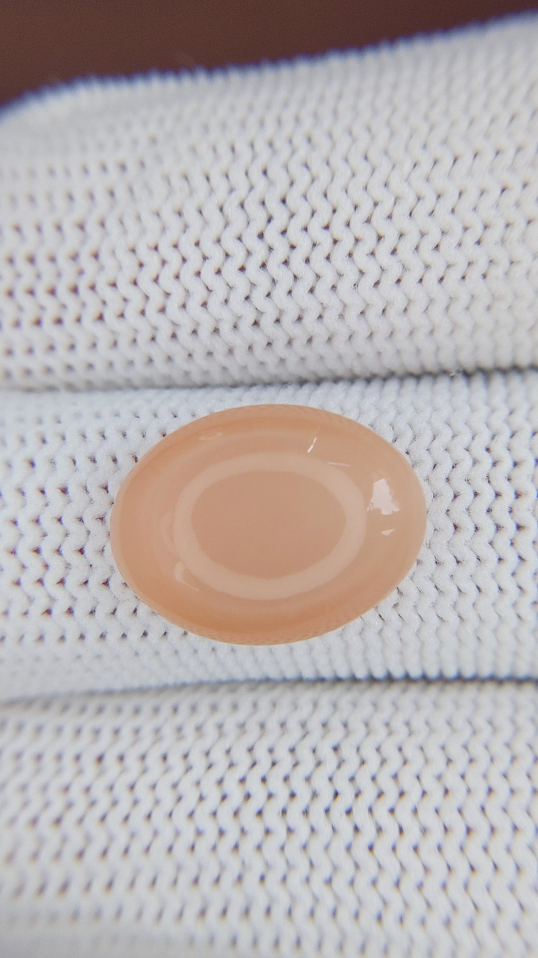6.99 Ct. Cabochon Moonstone from Ceylon (Sri Lanka) Size Video