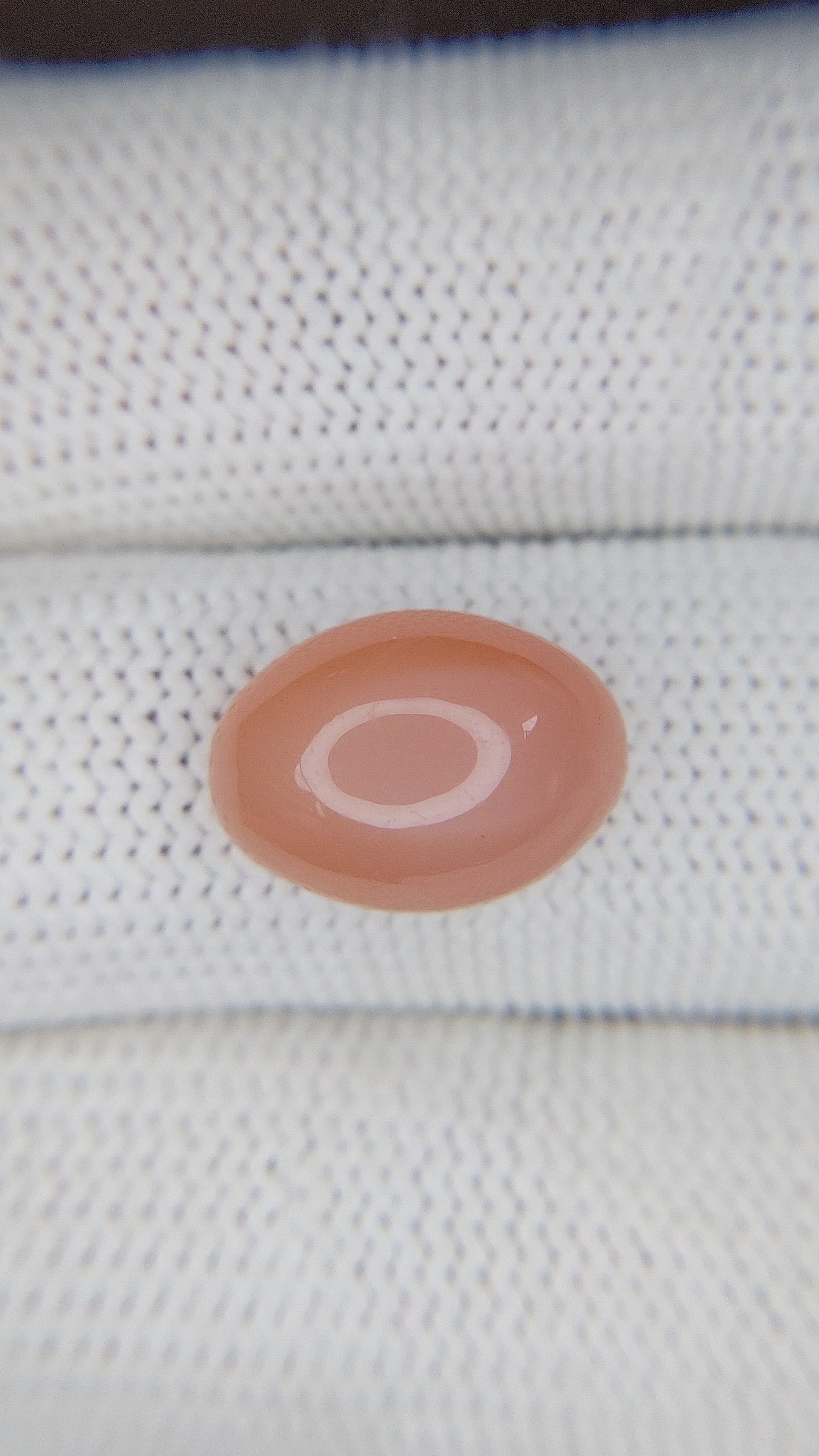 6.61 Ct. Cabochon Moonstone from Ceylon (Sri Lanka) Size Video
