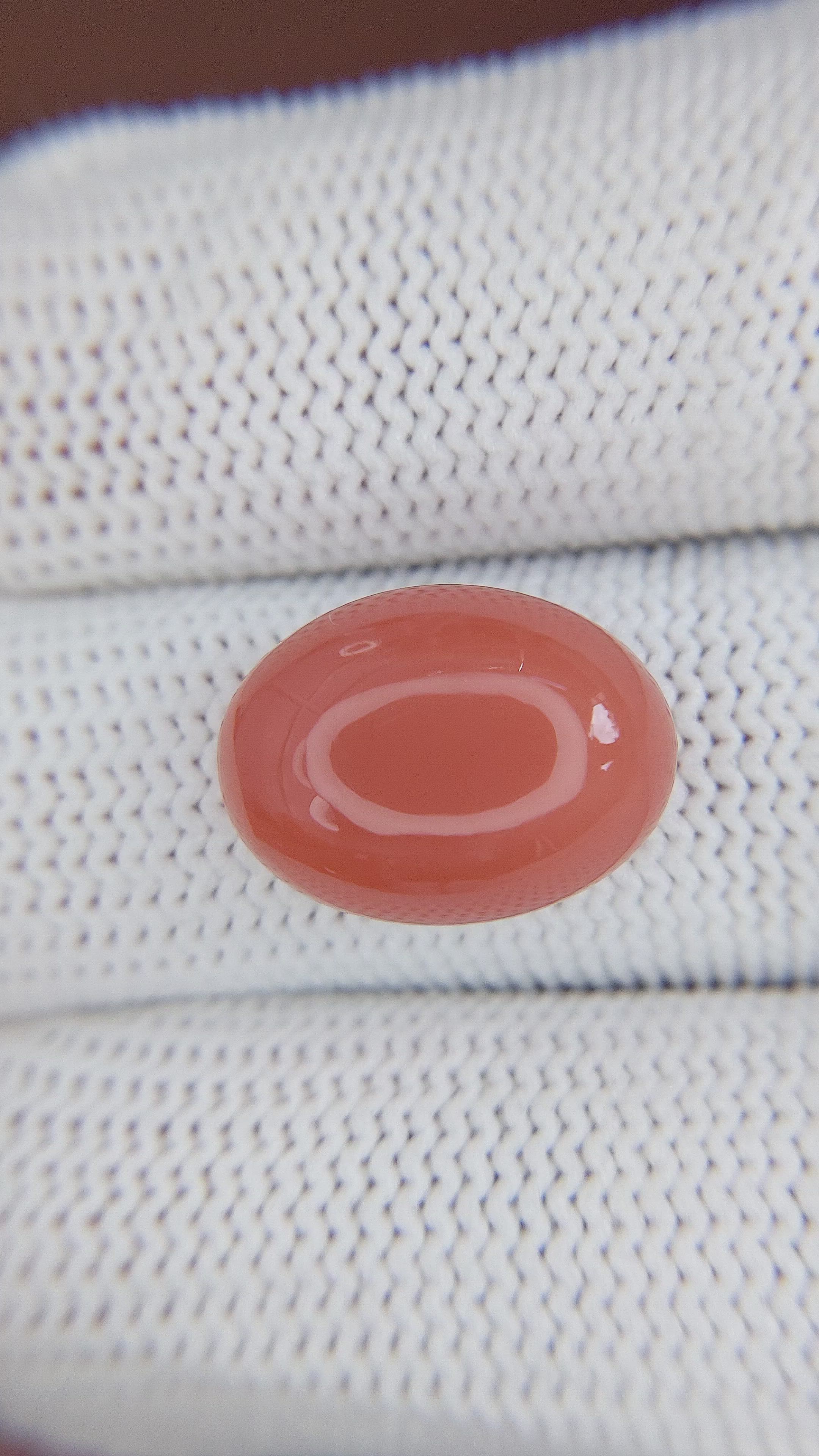 9.79 Ct. Cabochon Moonstone from Ceylon (Sri Lanka) Size Video