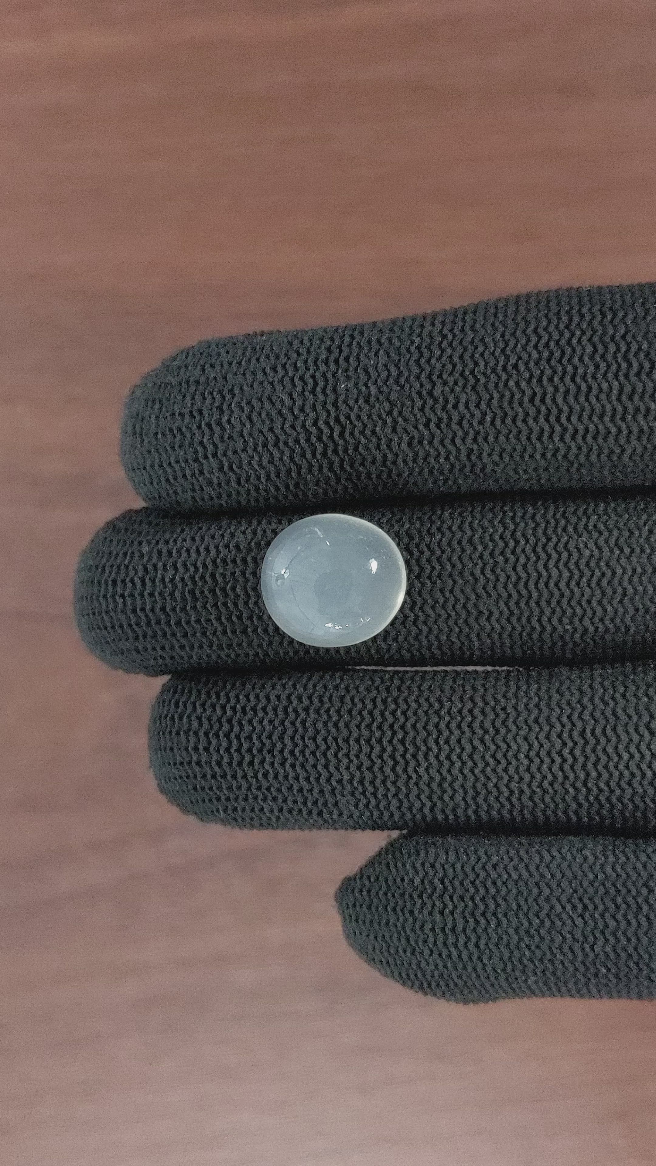 10.17 Ct. Cabochon Moonstone from Ceylon (Sri Lanka) Size Video