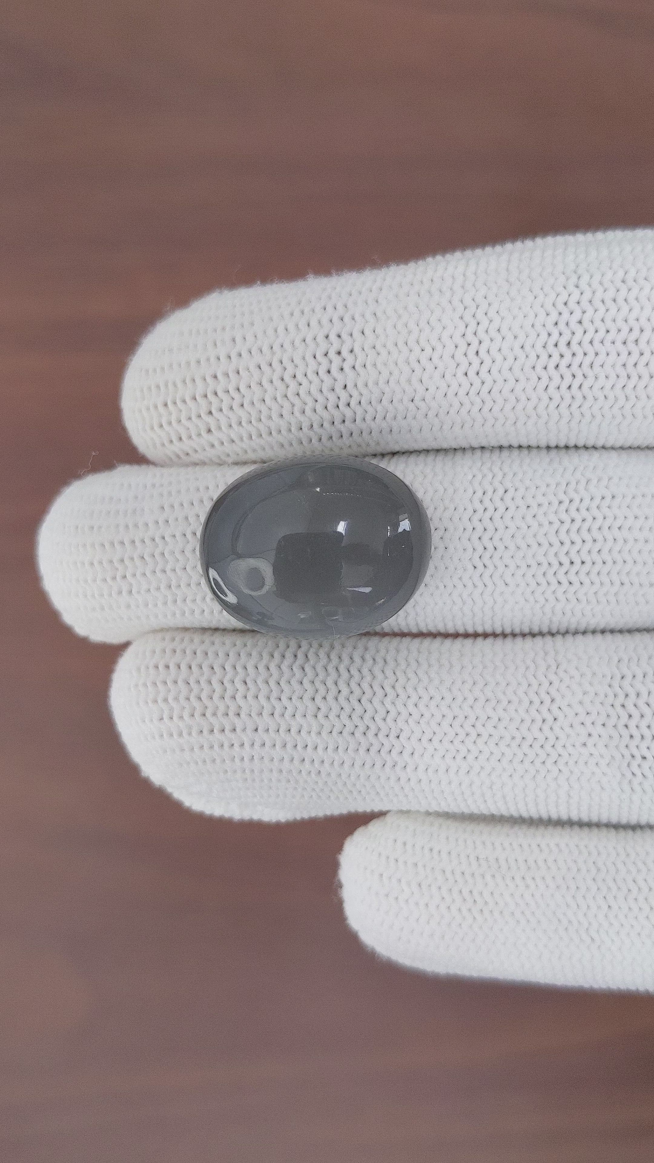 22.87 Ct. Cabochon Moonstone from Ceylon (Sri Lanka) Size Video