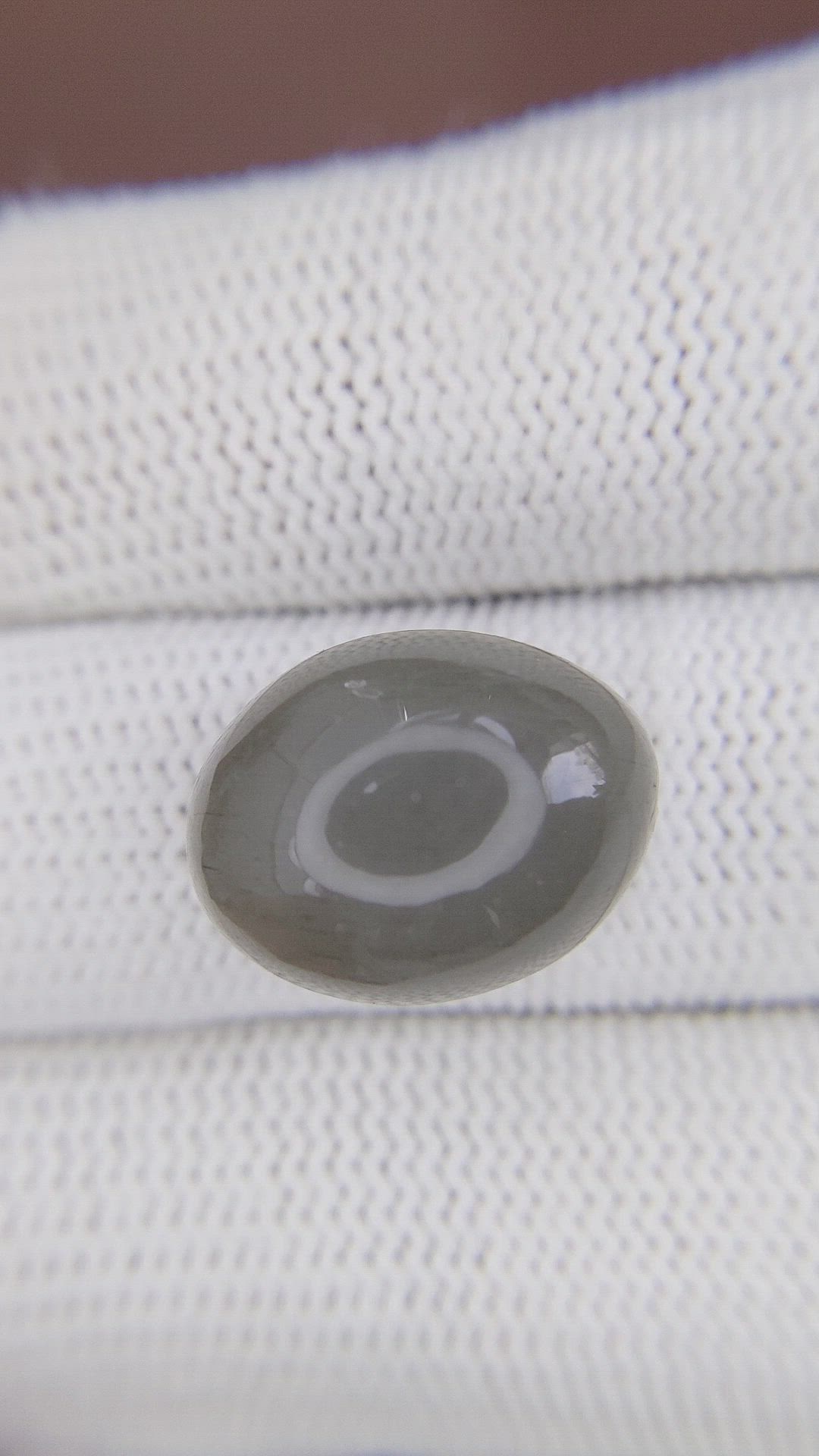 19.21 Ct. Cabochon Moonstone from Ceylon (Sri Lanka) Size Video