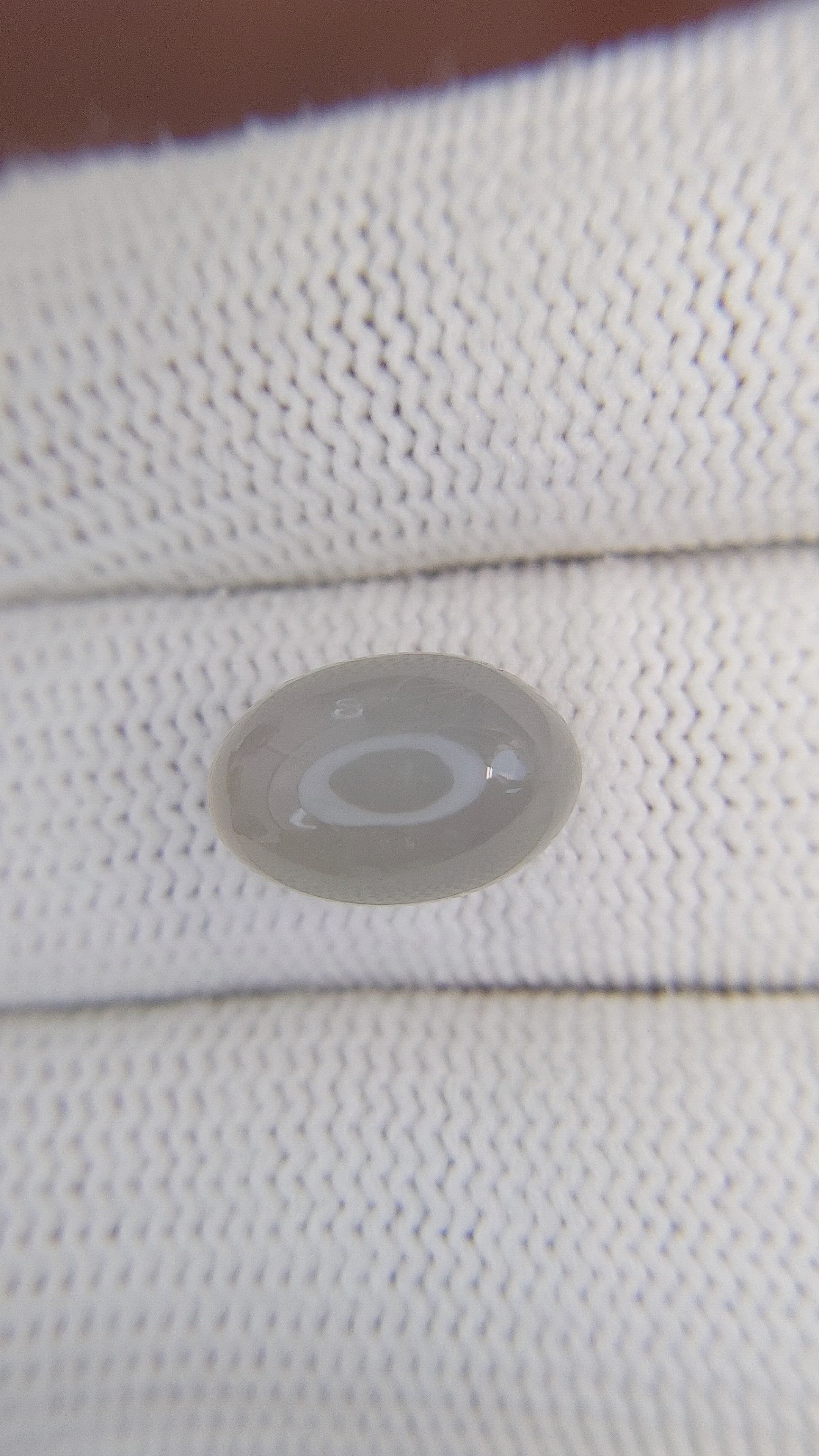 6.36 Ct. Cabochon Moonstone from Ceylon (Sri Lanka) Size Video