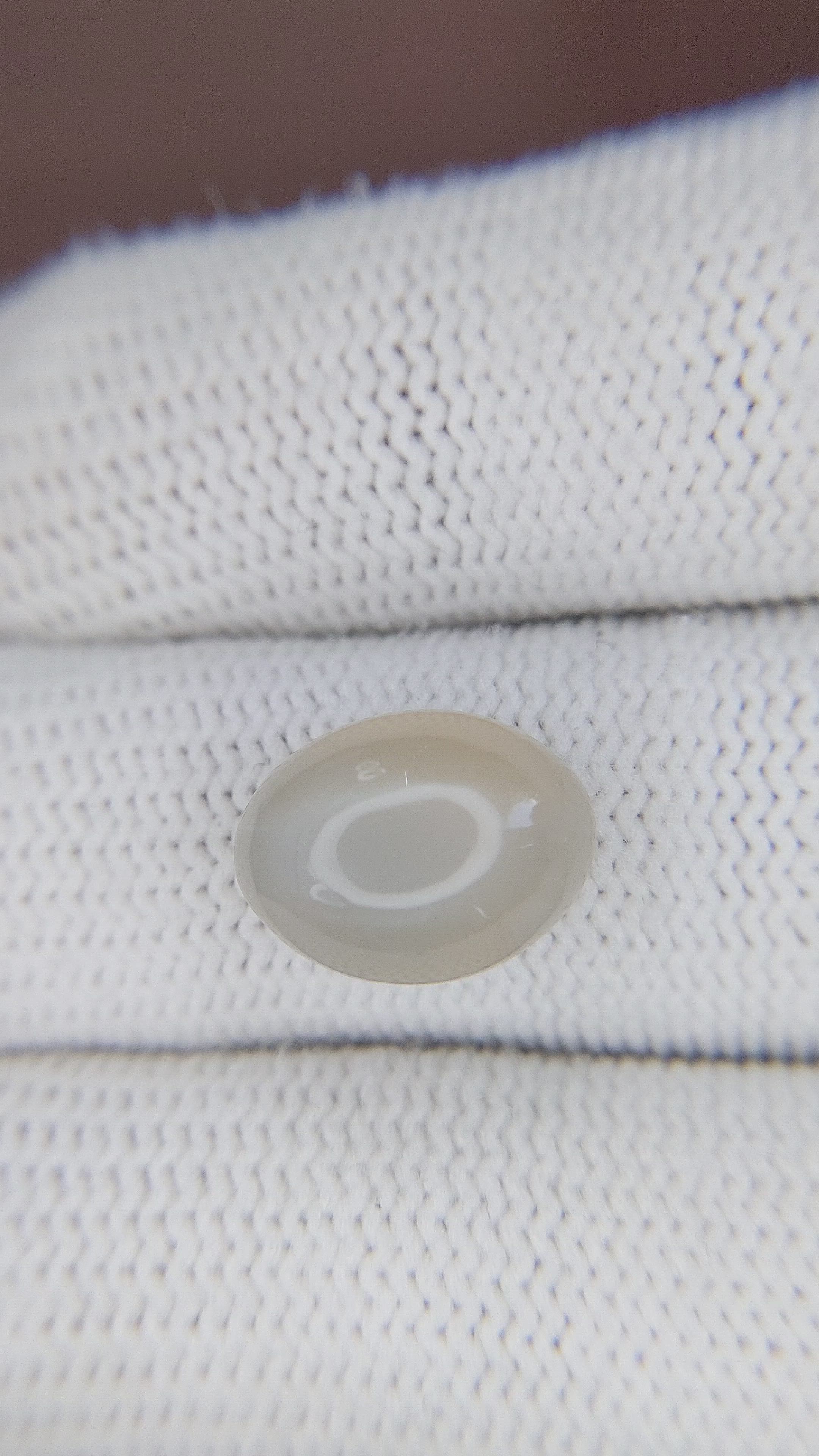 6.59 Ct. Cabochon Moonstone from Ceylon (Sri Lanka) Size Video