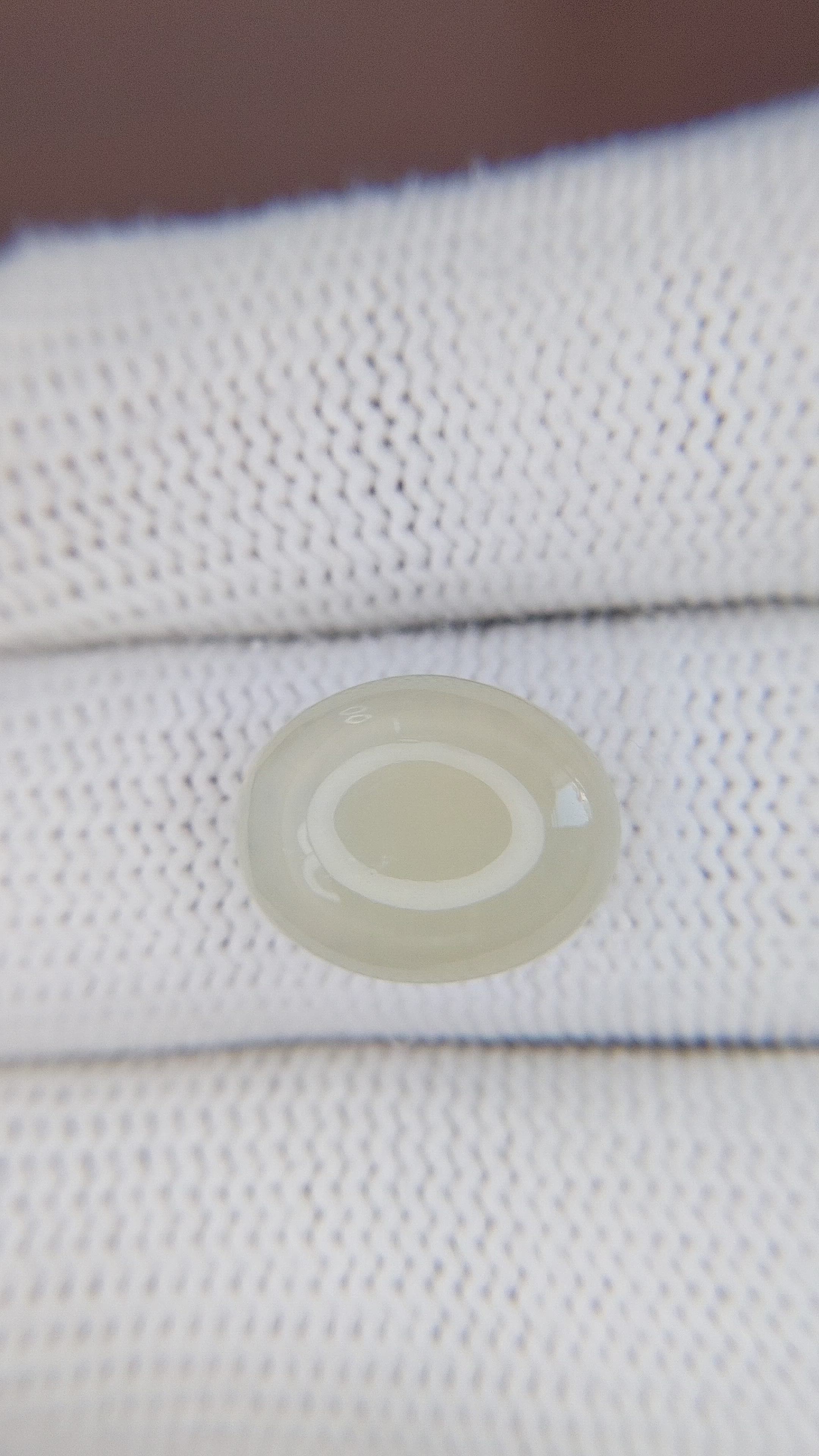 6.56 Ct. Cabochon Moonstone from Ceylon (Sri Lanka) Size Video