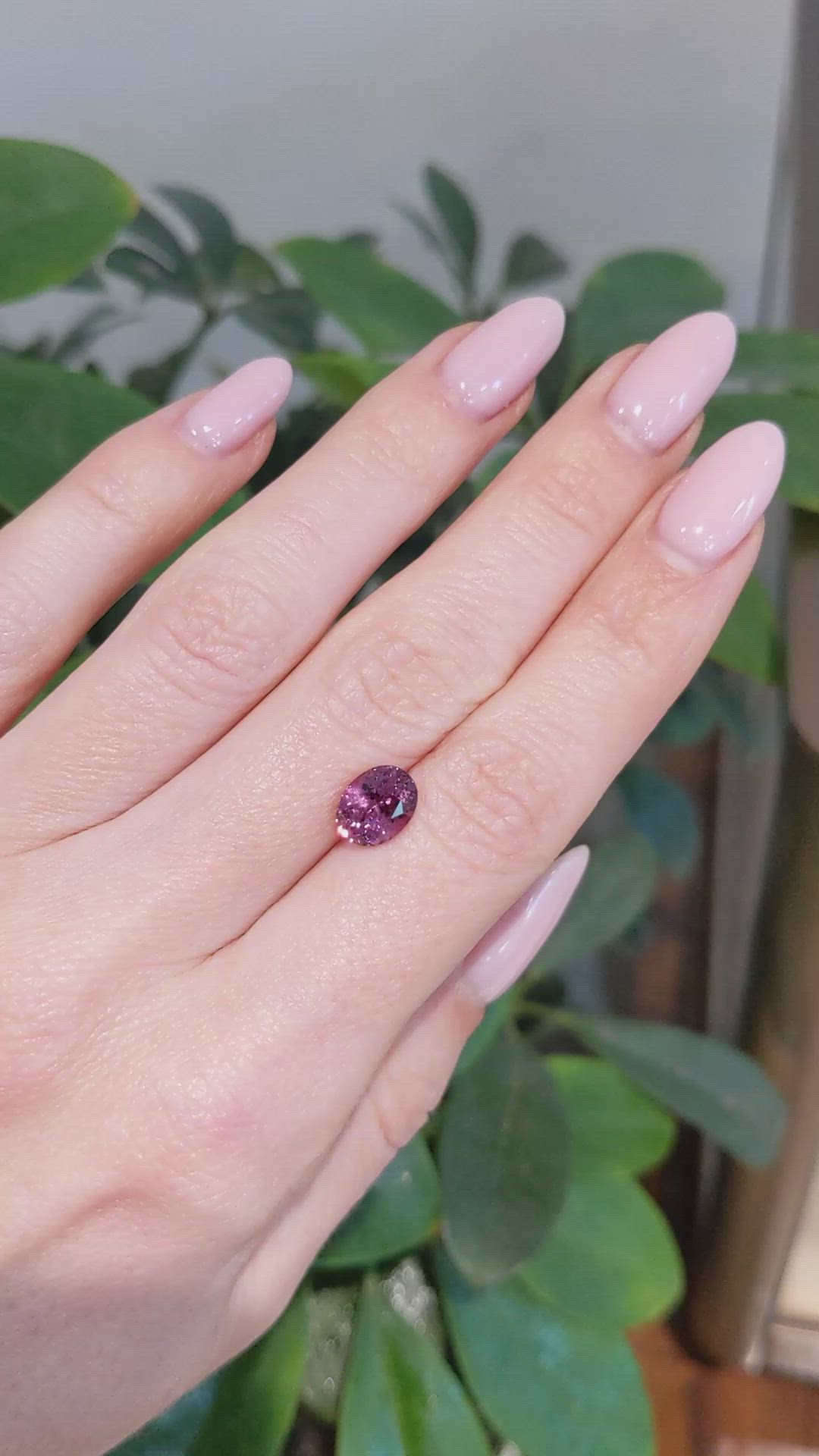 2.34 Ct. Spinel from Ceylon (Sri Lanka) Size Video