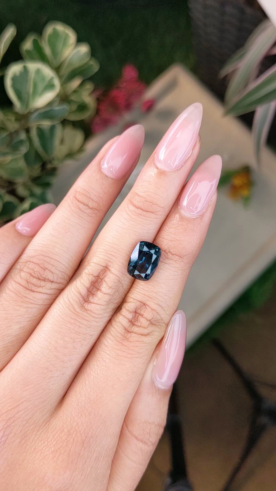 4.15 Ct. Spinel from Ceylon (Sri Lanka) Size Video