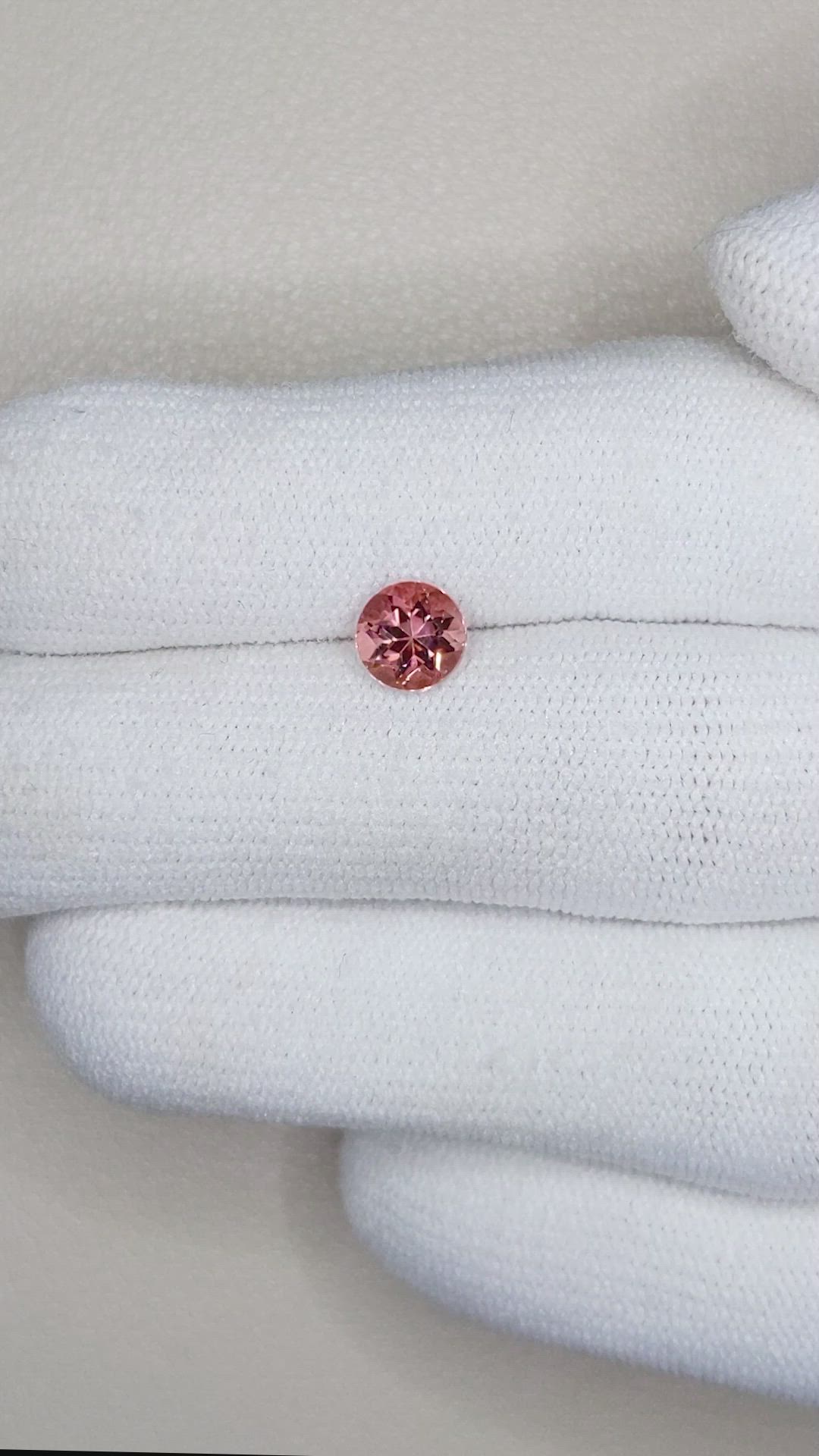 0.89 Ct. Tourmaline from Mozambique Size Video
