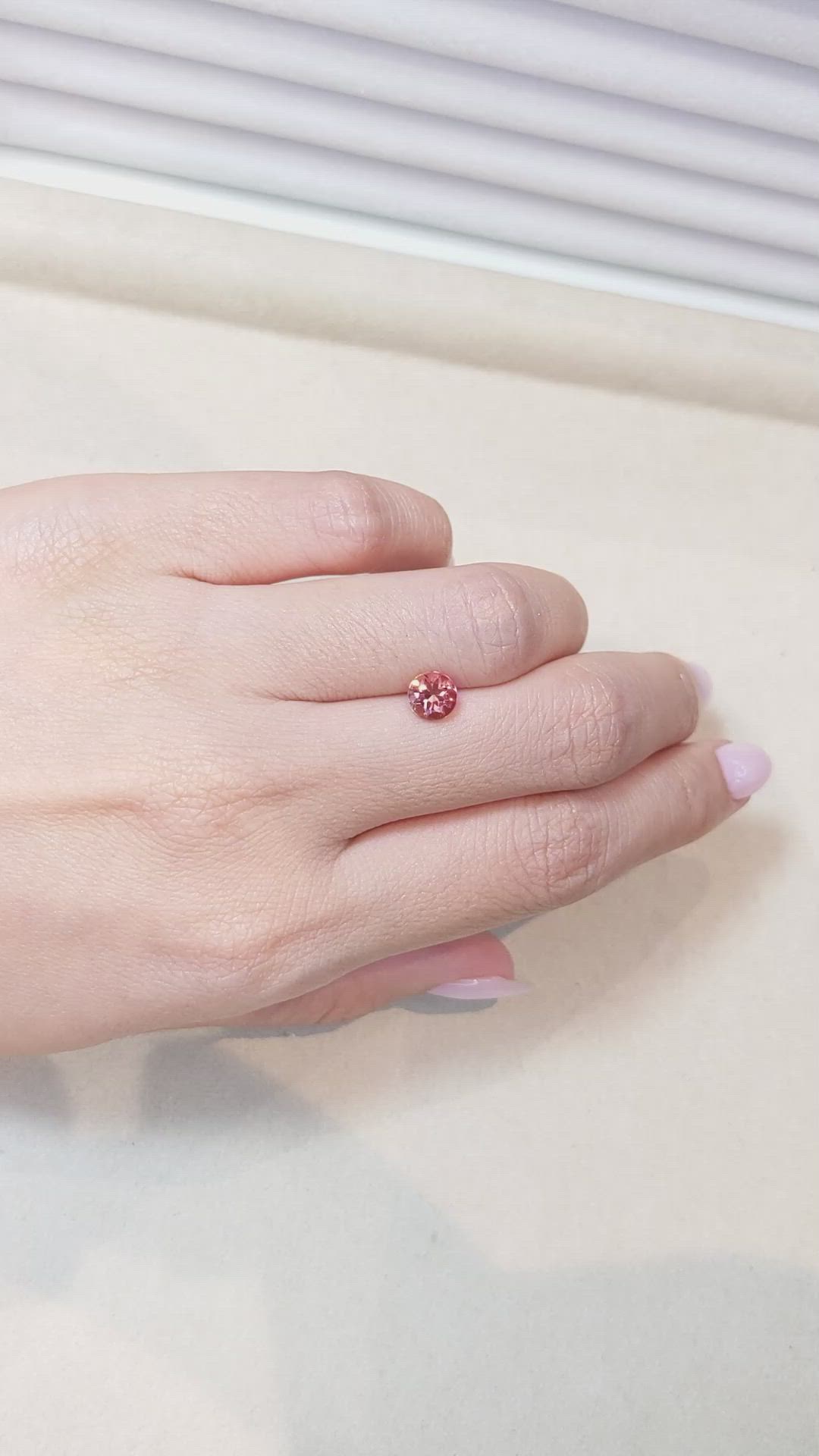 0.89 Ct. Tourmaline from Mozambique Size Video