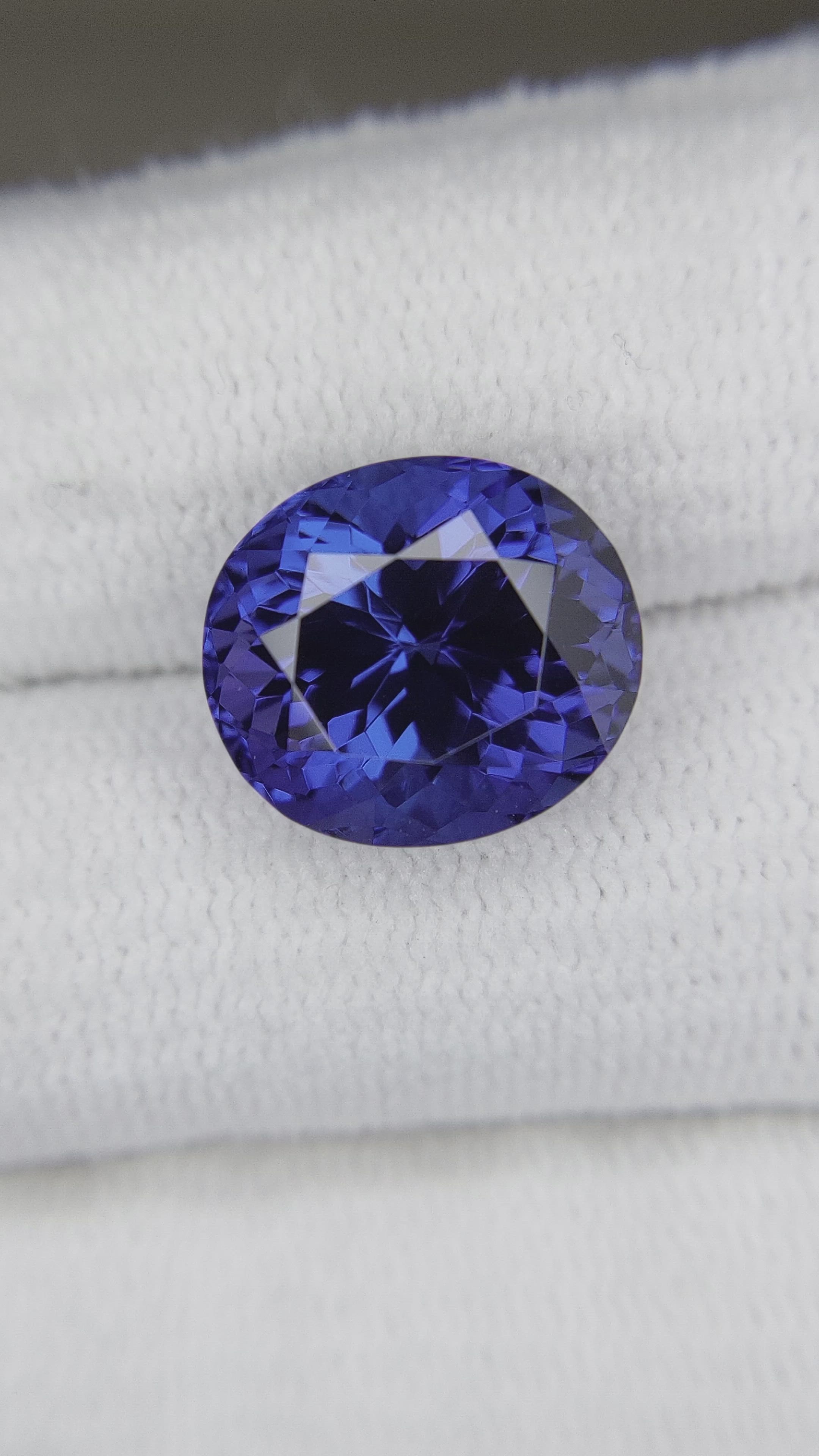 6.65 Ct. Tanzanite from Tanzania Size Video