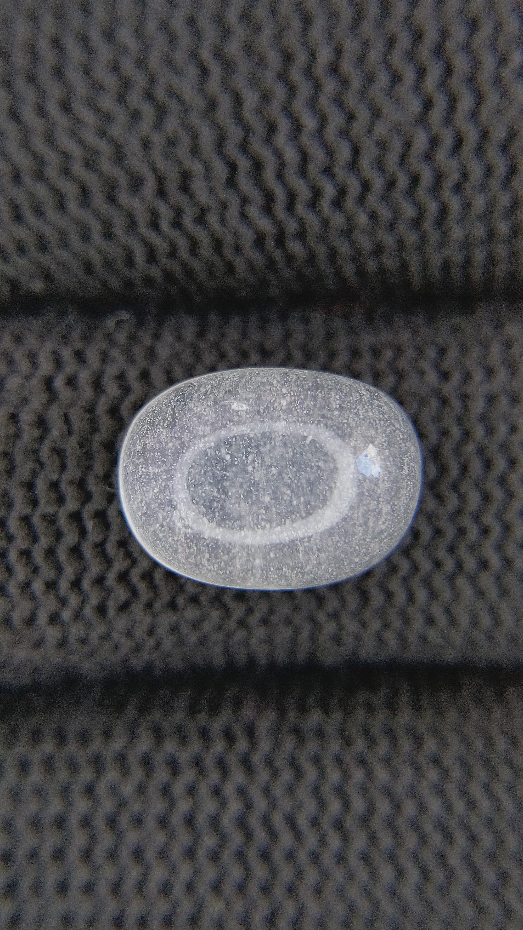 6.25 Ct. Cabochon Moonstone from Ceylon (Sri Lanka) Size Video
