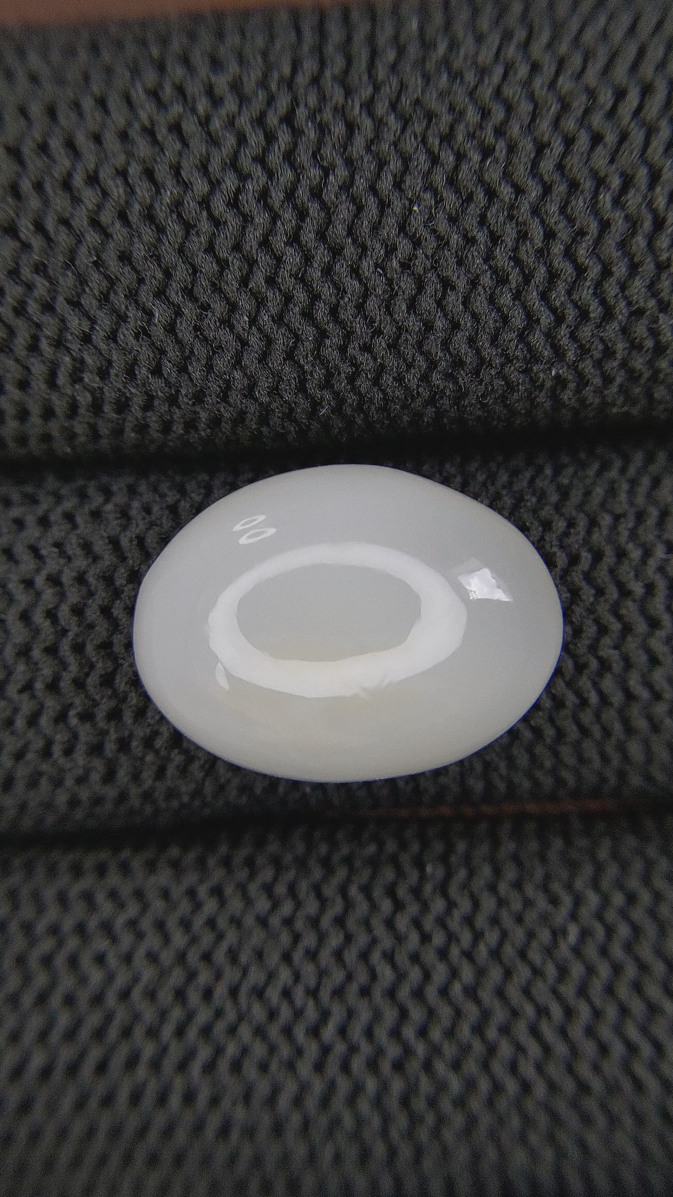 10.51 Ct. Cabochon Moonstone from Ceylon (Sri Lanka) Size Video