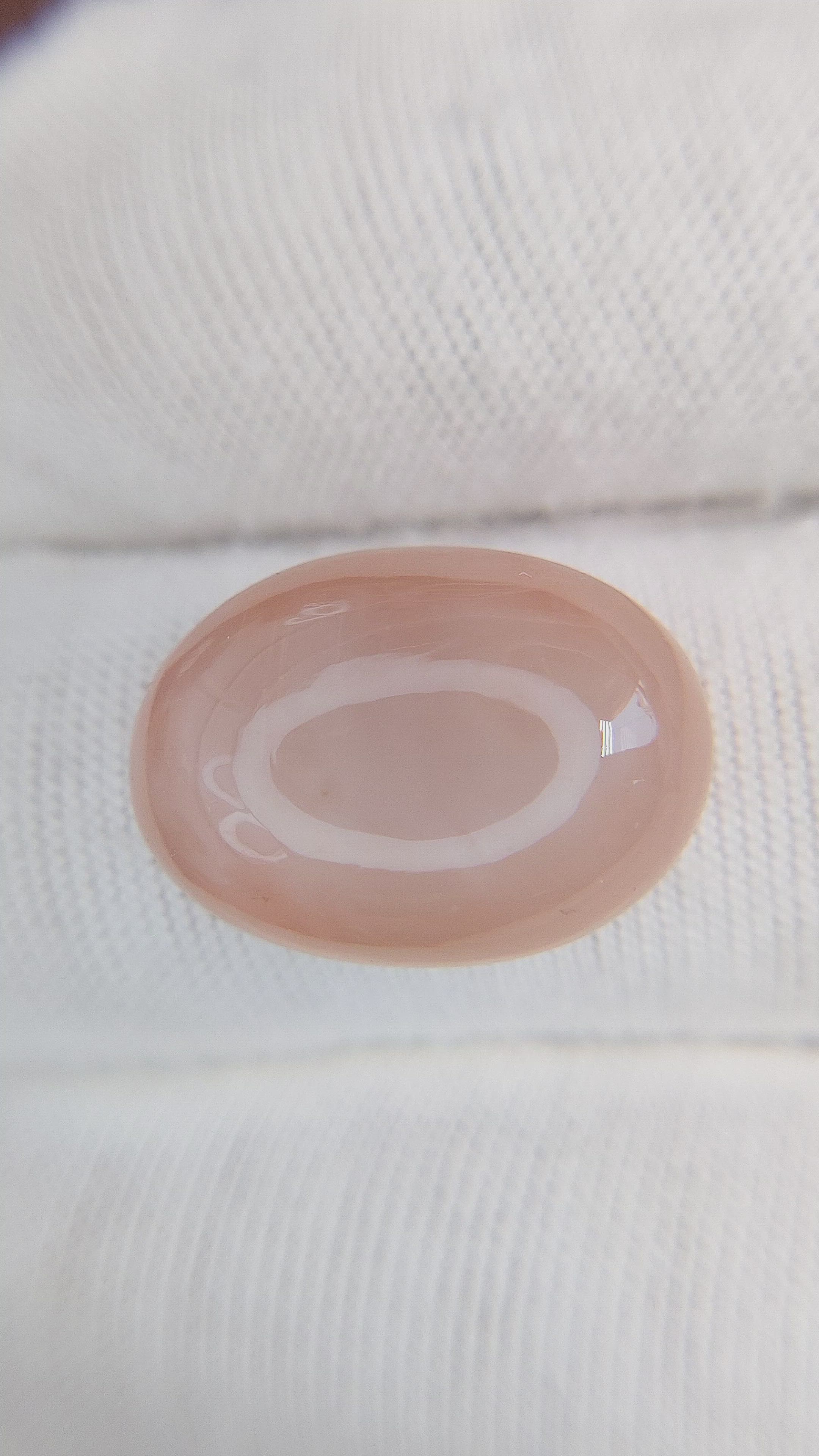 15.63 Ct. Cabochon Moonstone from Ceylon (Sri Lanka) Size Video