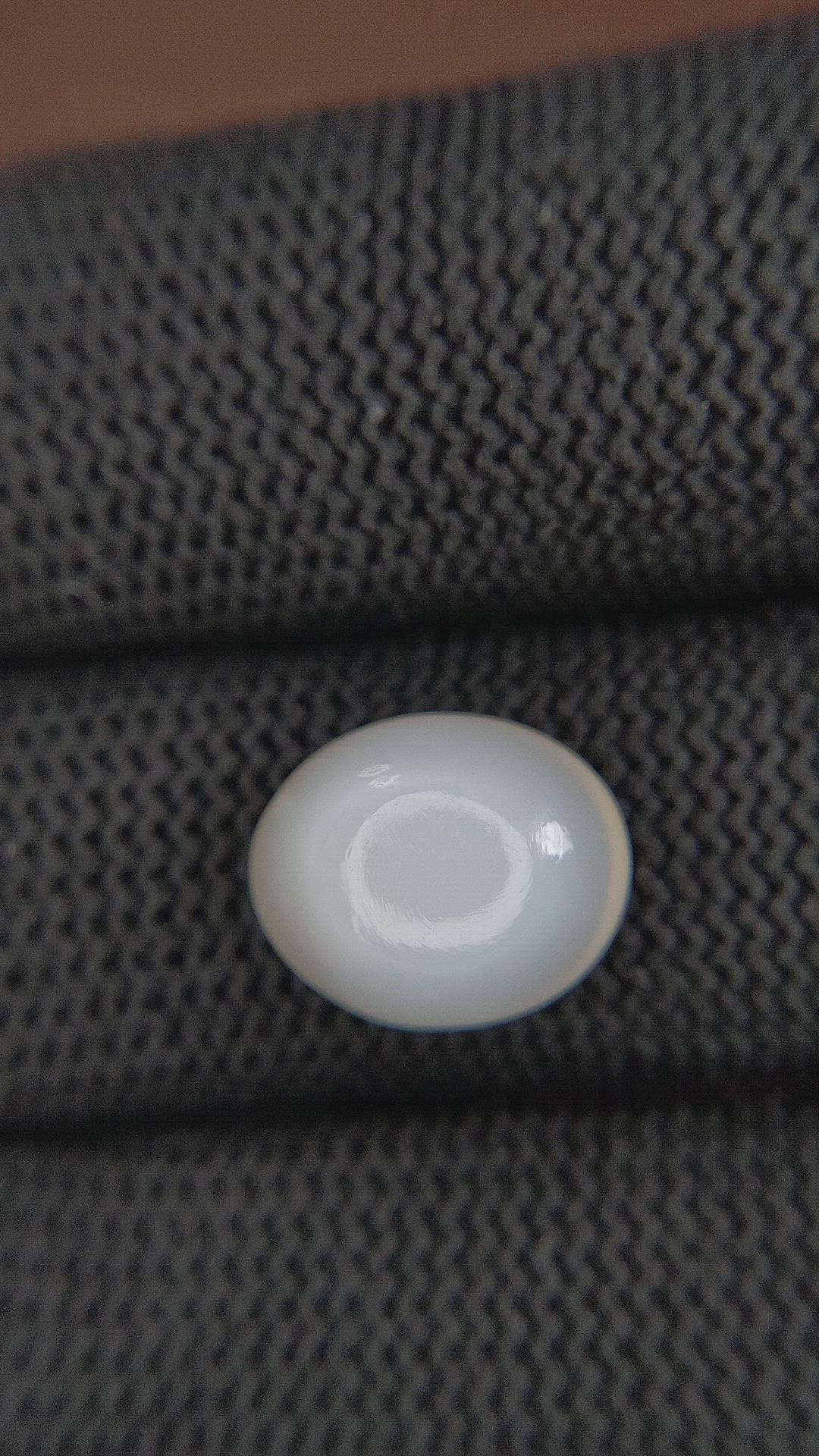 5.58 Ct. Cabochon Moonstone from Ceylon (Sri Lanka) Size Video