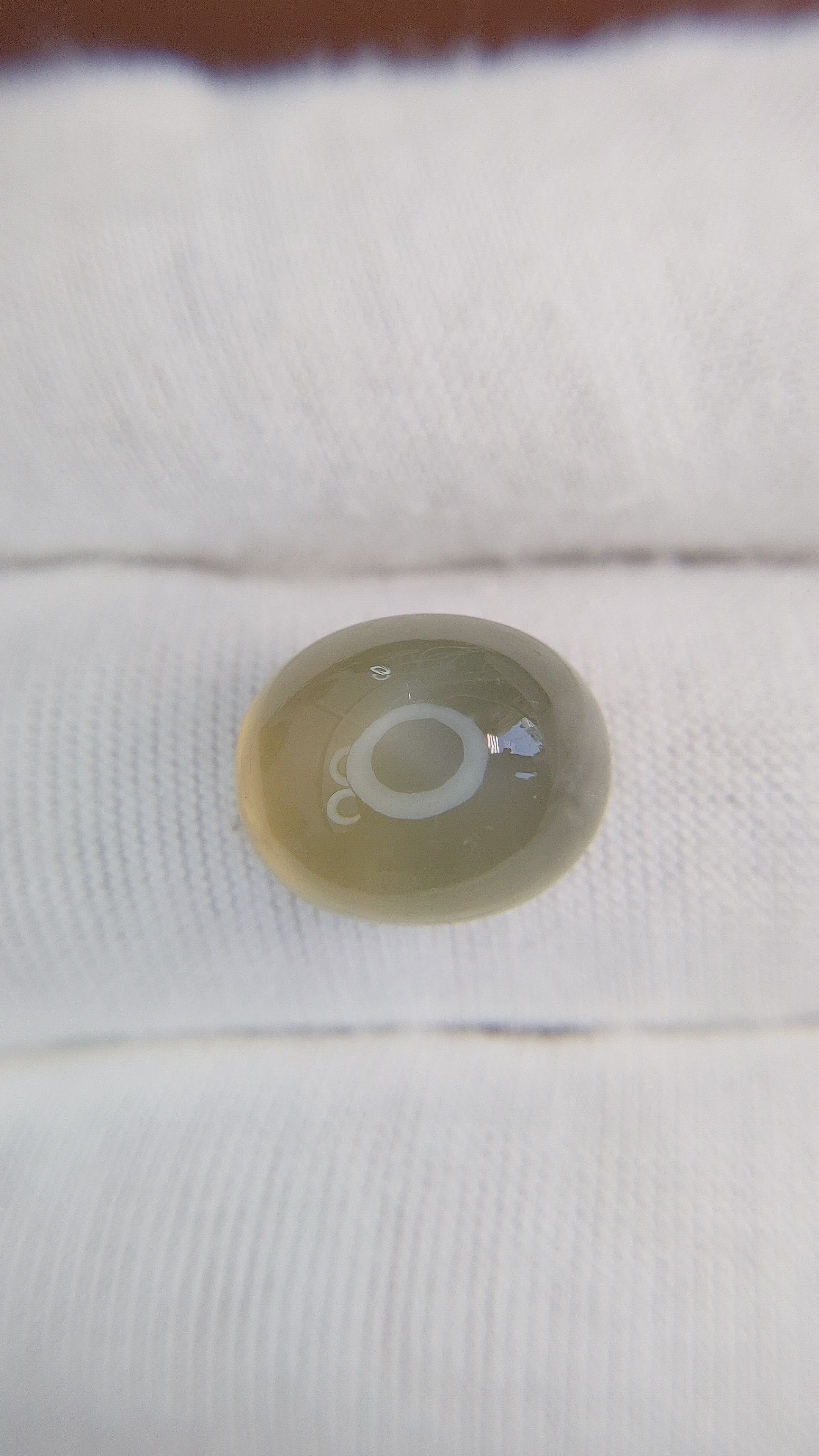11.26 Ct. Cabochon Moonstone from Ceylon (Sri Lanka) Size Video