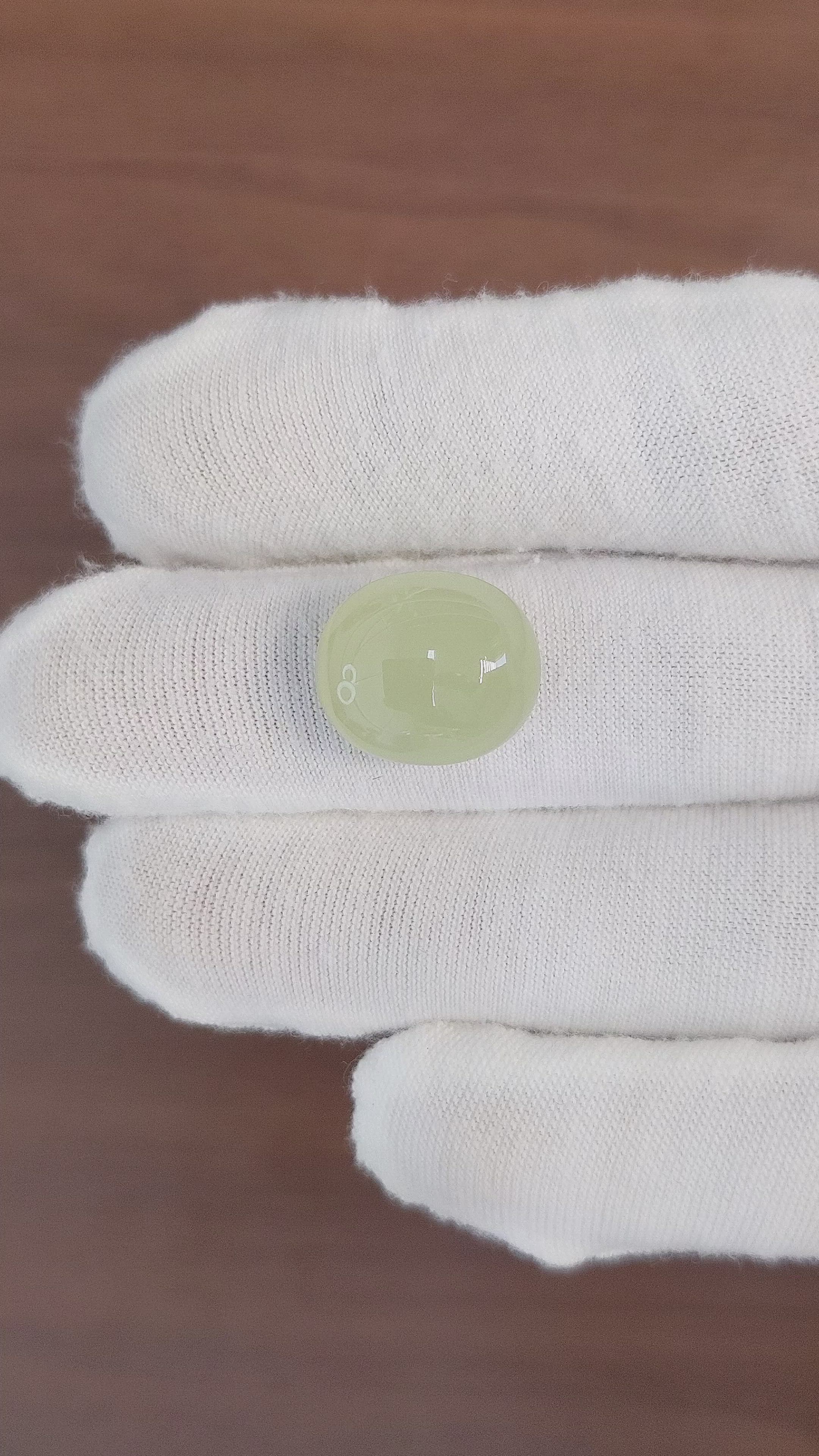 12.19 Ct. Cabochon Moonstone from Ceylon (Sri Lanka) Size Video