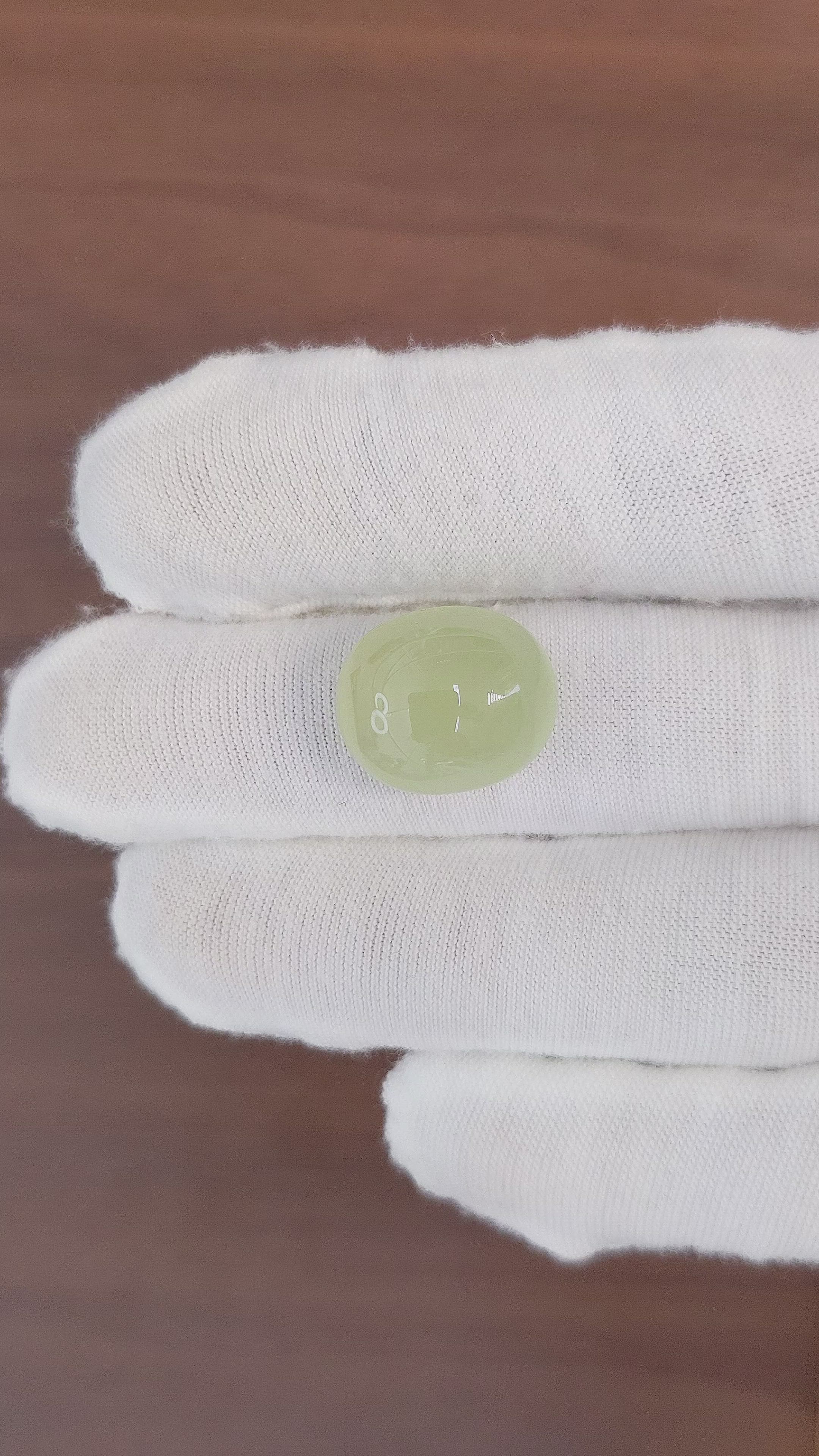 15.39 Ct. Cabochon Moonstone from Ceylon (Sri Lanka) Size Video