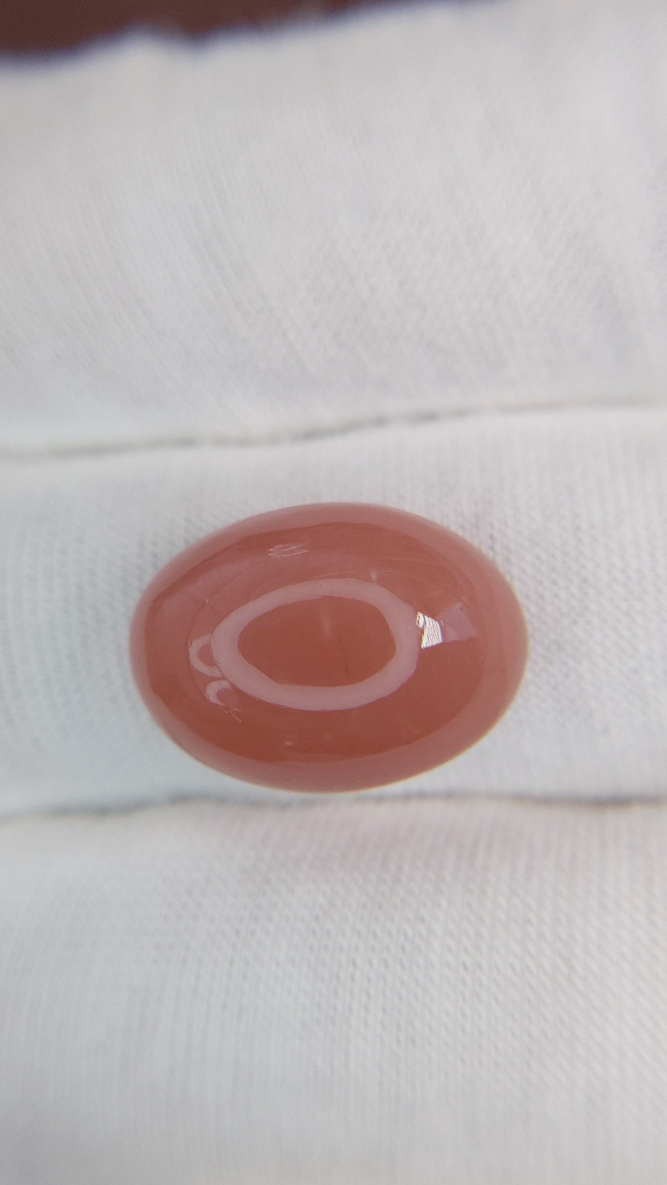 13.67 Ct. Cabochon Moonstone from Ceylon (Sri Lanka) Size Video