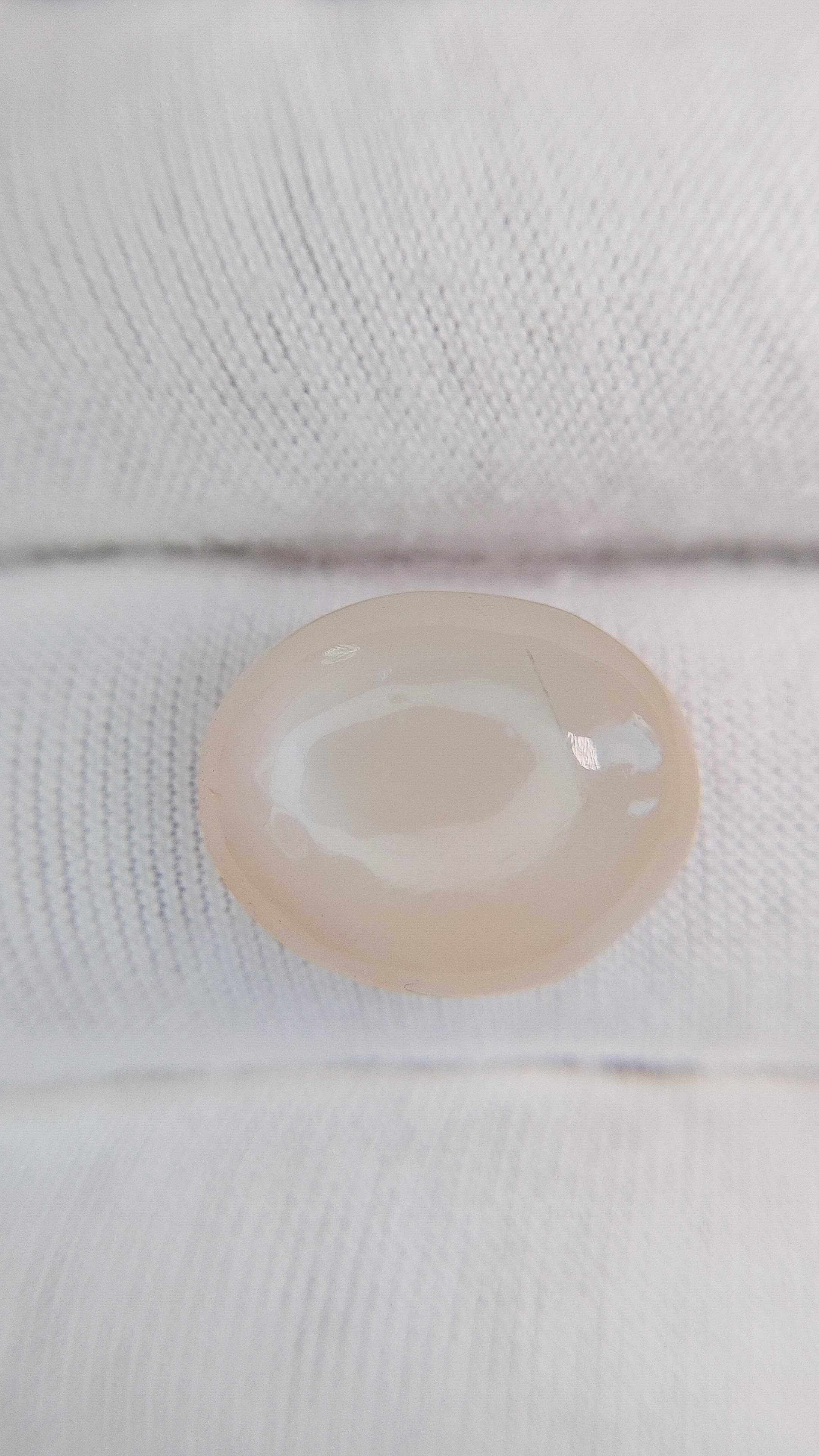 11.58 Ct. Cabochon Moonstone from Ceylon (Sri Lanka) Size Video