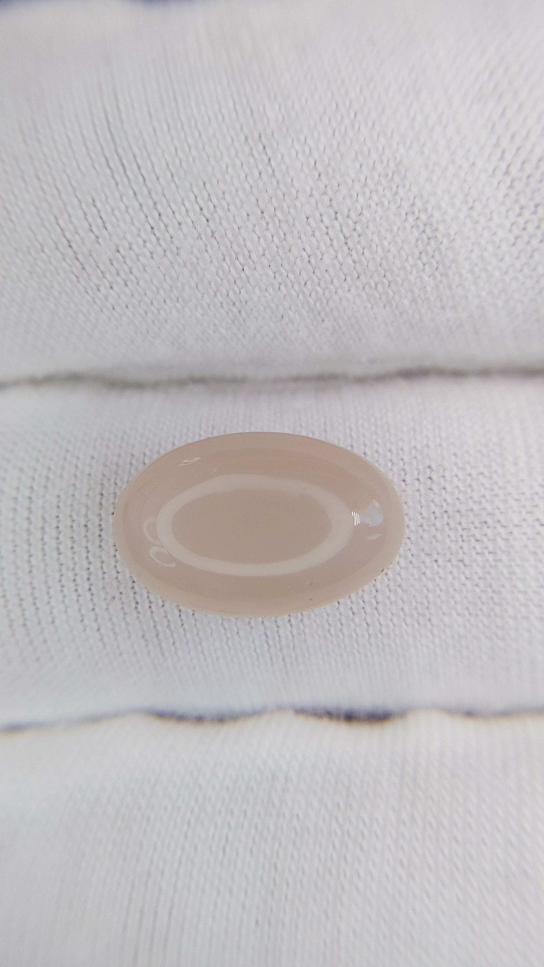 5.34 Ct. Cabochon Moonstone from Ceylon (Sri Lanka) Size Video