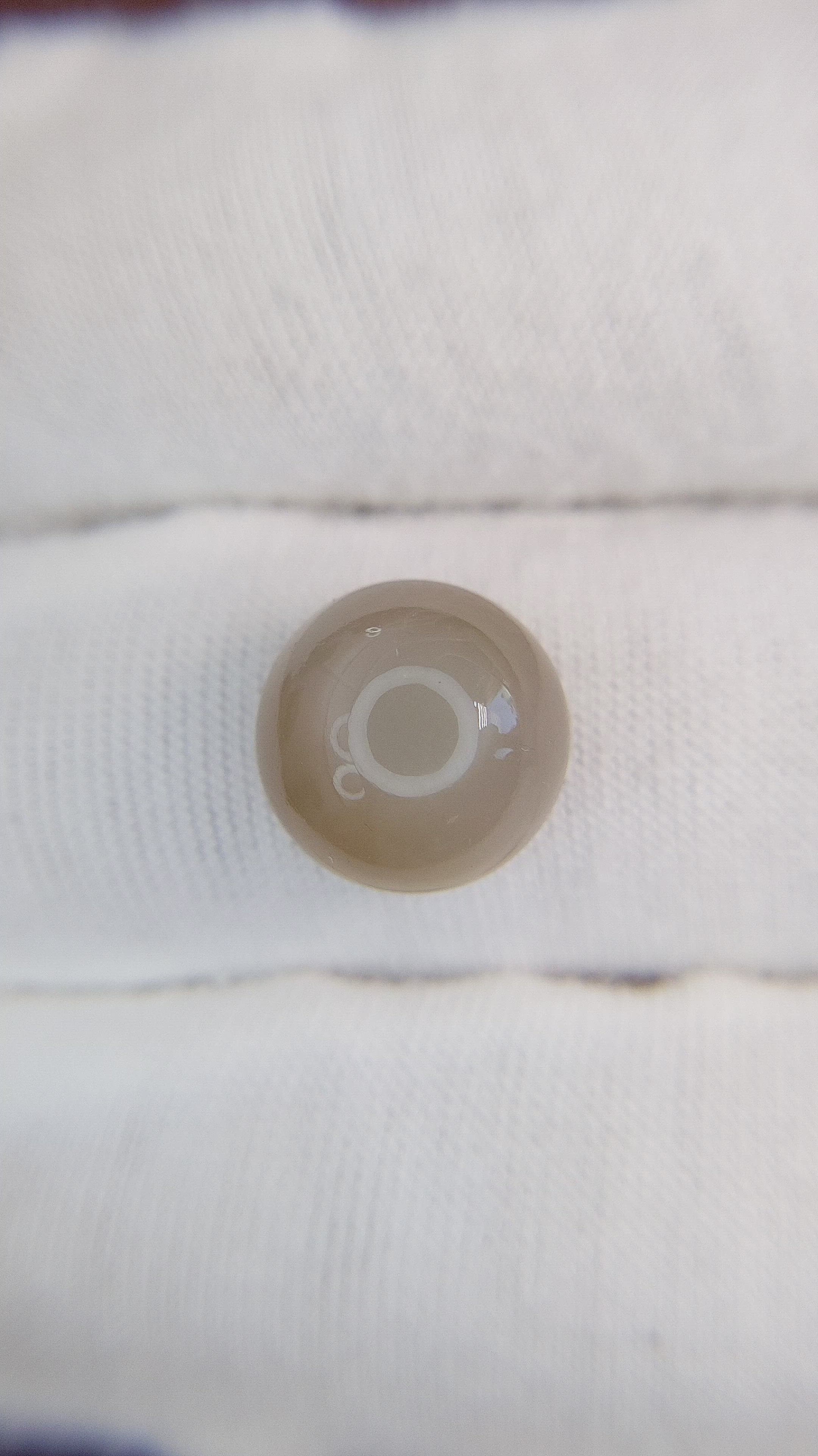 8.23 Ct. Cabochon Moonstone from Ceylon (Sri Lanka) Size Video