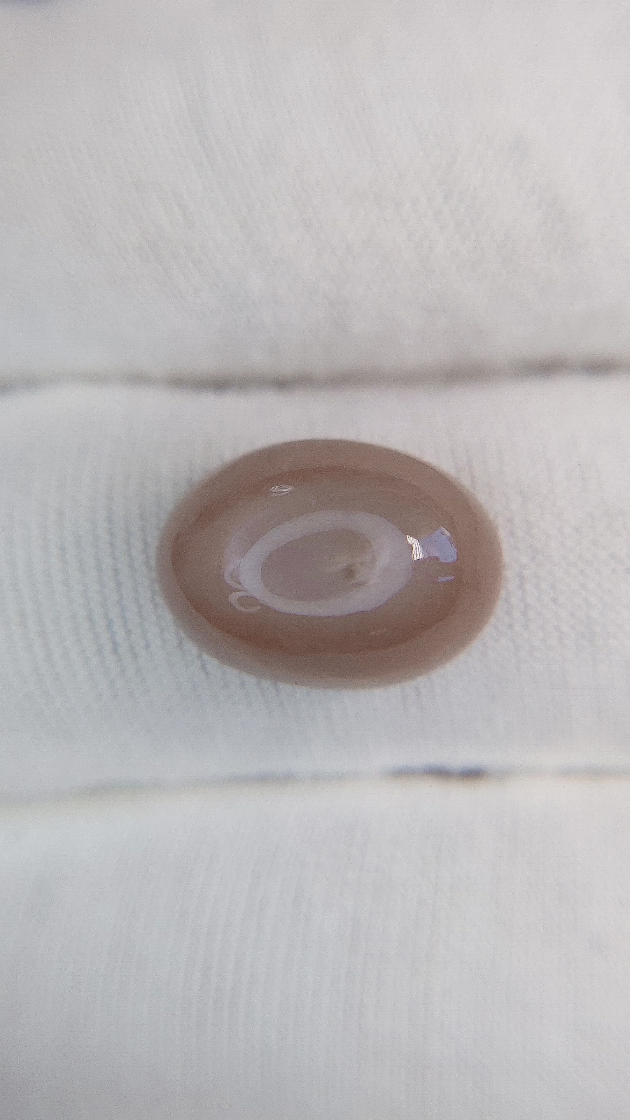 10.61 Ct. Cabochon Moonstone from Ceylon (Sri Lanka) Size Video