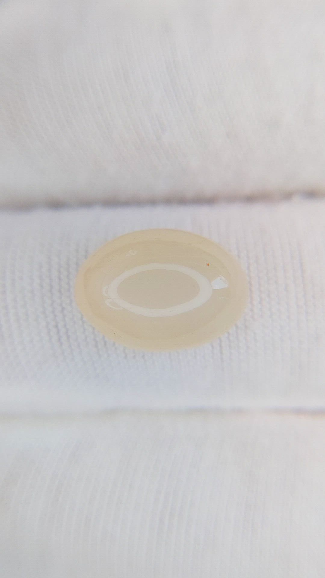 6.89 Ct. Cabochon Moonstone from Ceylon (Sri Lanka) Size Video
