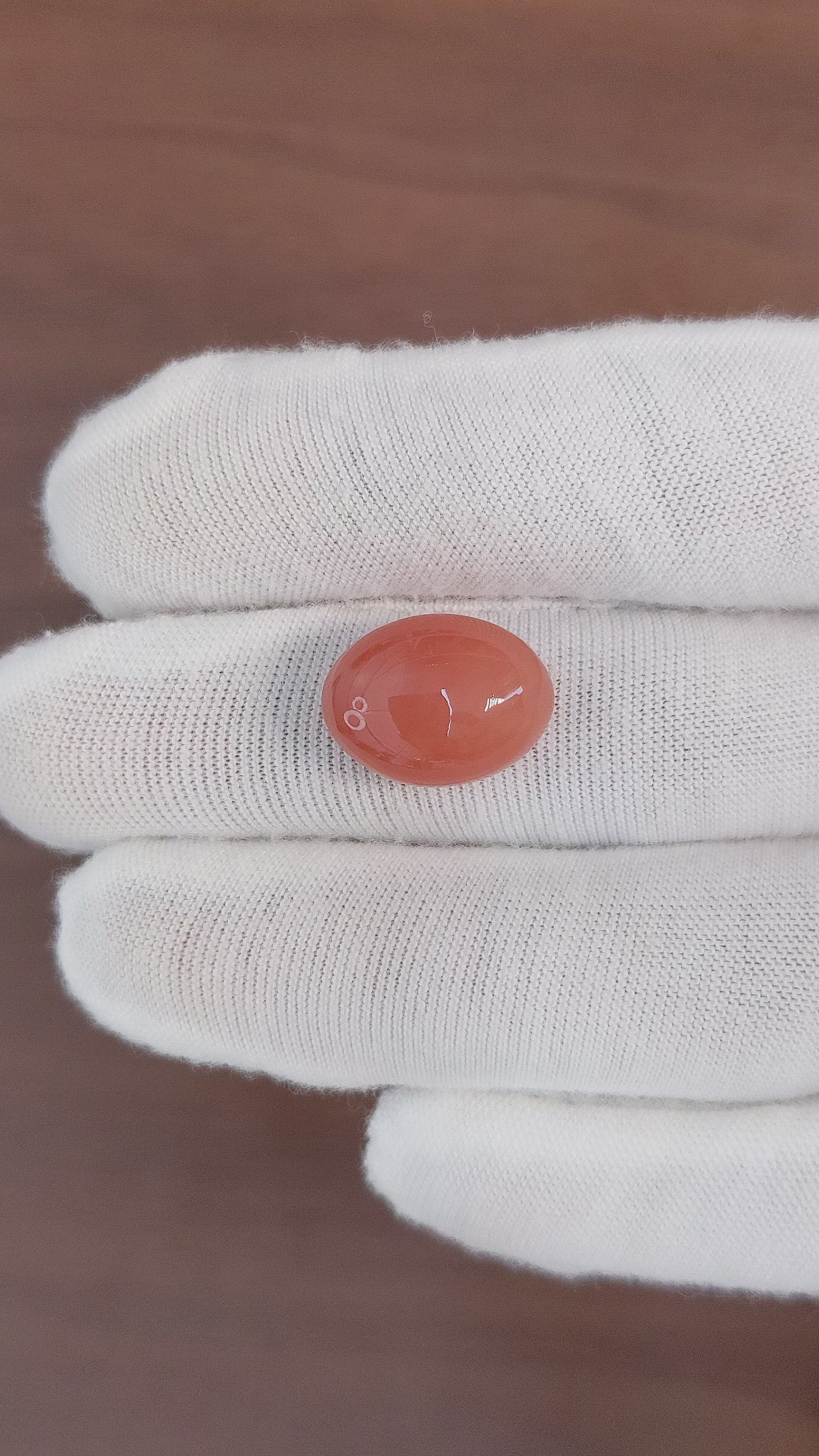 11.43 Ct. Cabochon Moonstone from Ceylon (Sri Lanka) Size Video