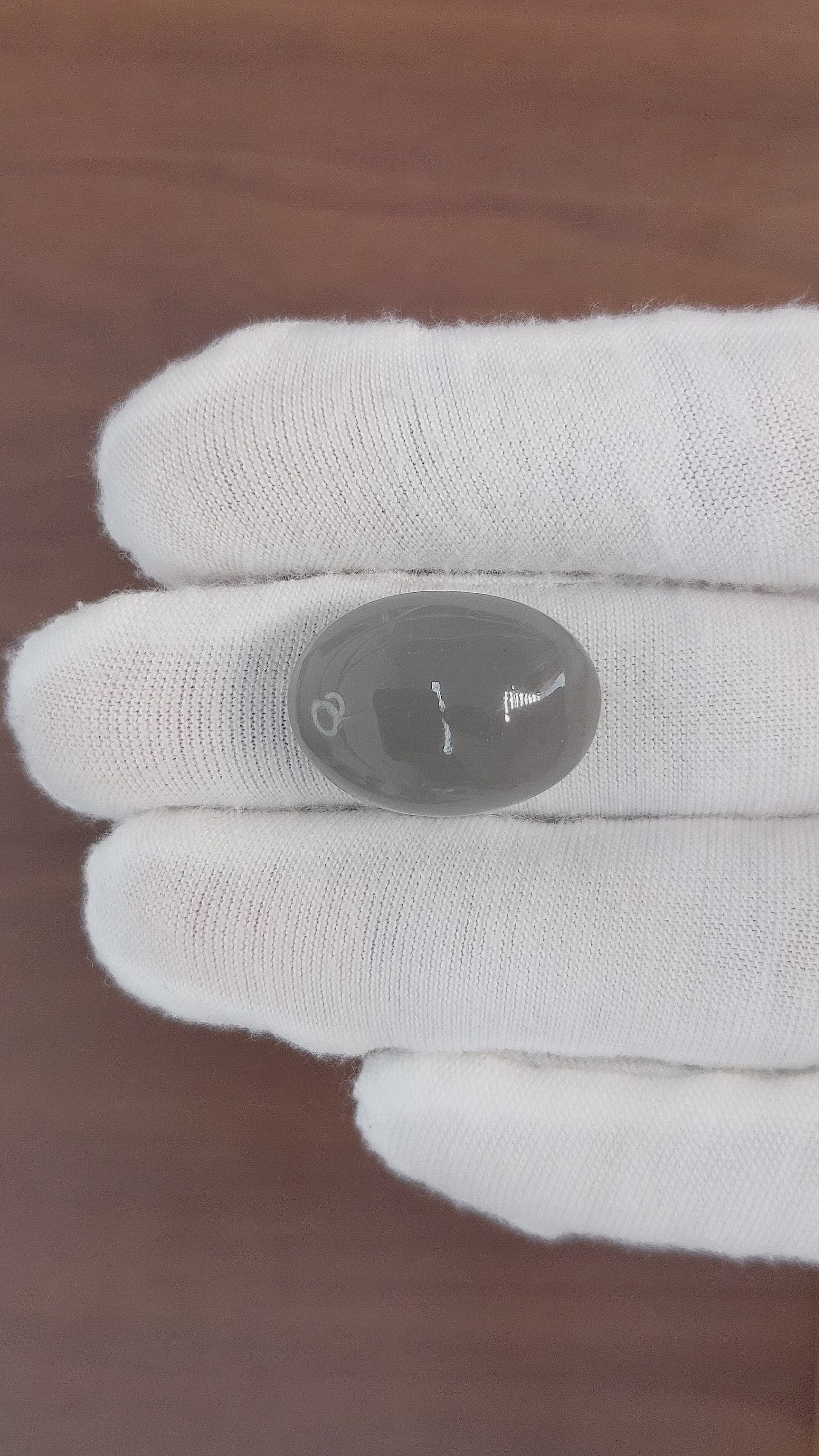 25.20 Ct. Cabochon Moonstone from Ceylon (Sri Lanka) Size Video