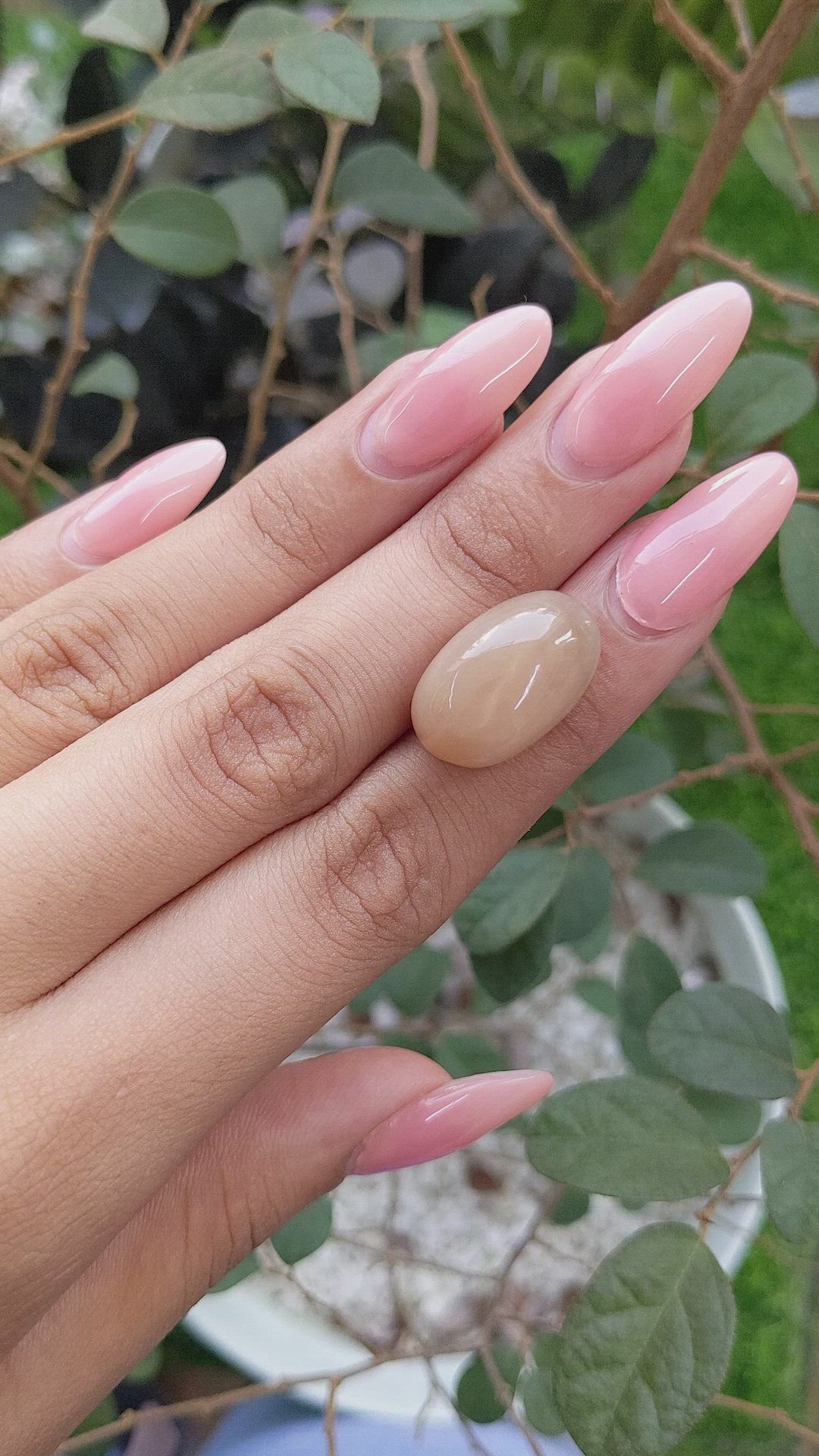 24.41 Ct. Cabochon Moonstone from Ceylon (Sri Lanka) Size Video