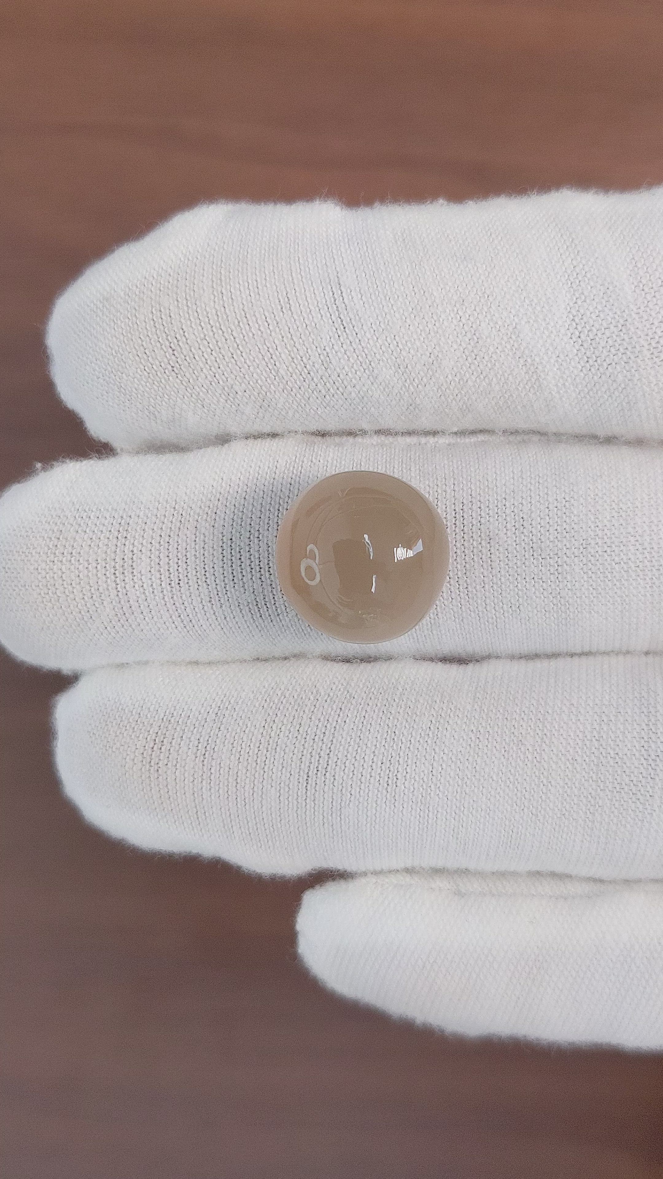 13.46 Ct. Cabochon Moonstone from Ceylon (Sri Lanka) Size Video