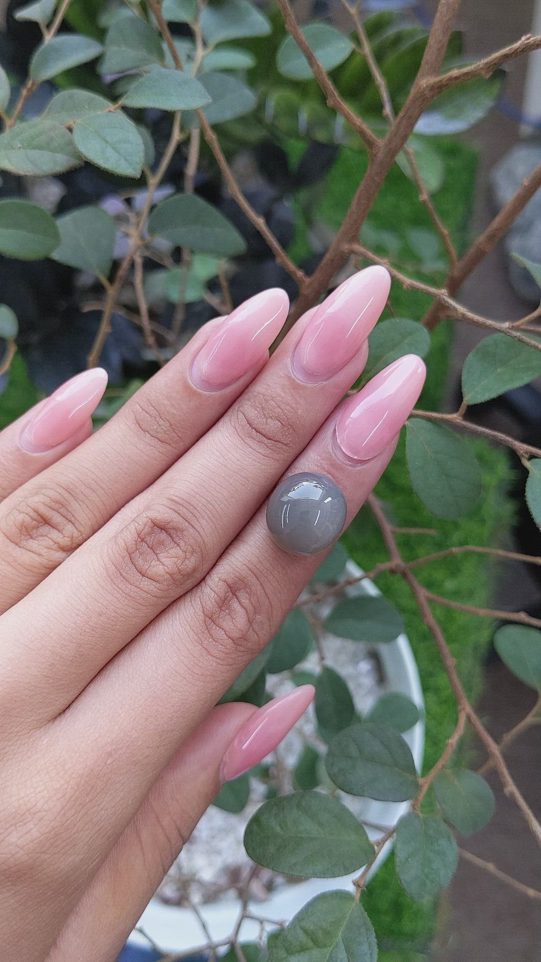 14.50 Ct. Cabochon Moonstone from Ceylon (Sri Lanka) Size Video