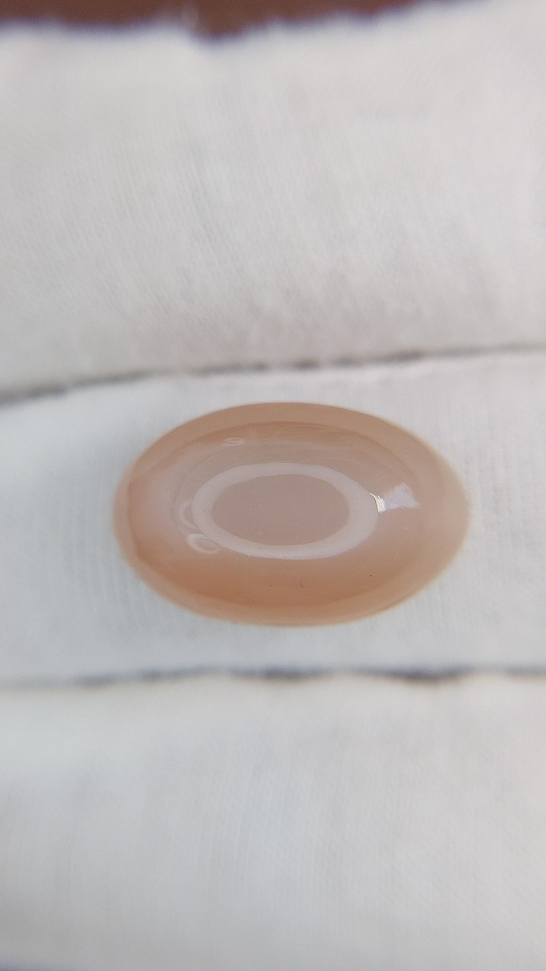19.22 Ct. Cabochon Moonstone from Ceylon (Sri Lanka) Size Video